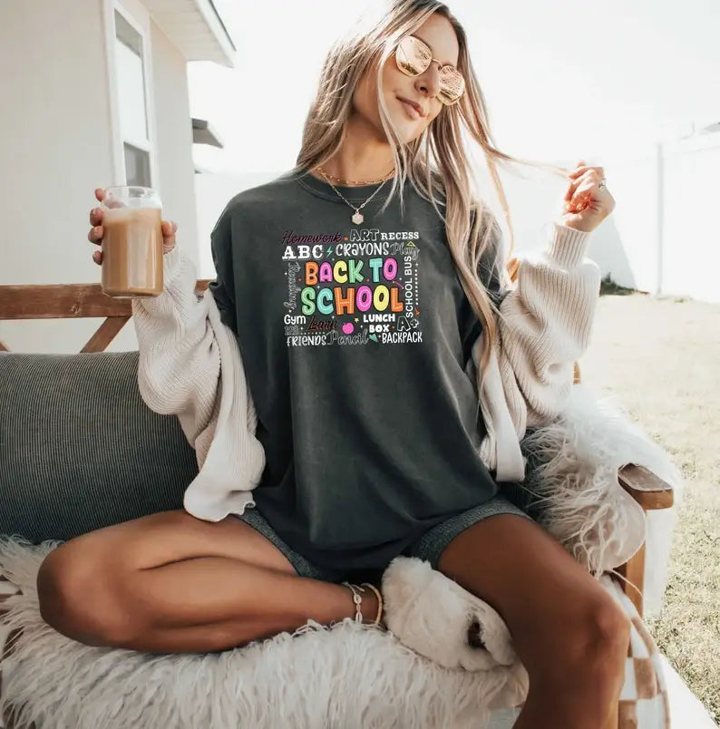 Back To the School T-Shirt Hoodie, Sweatshirt | PodTeesHub.com