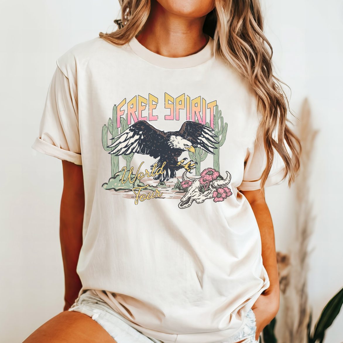 Free Spirit World Tour Tee Hoodie, Sweatshirt | PodTeesHub.com