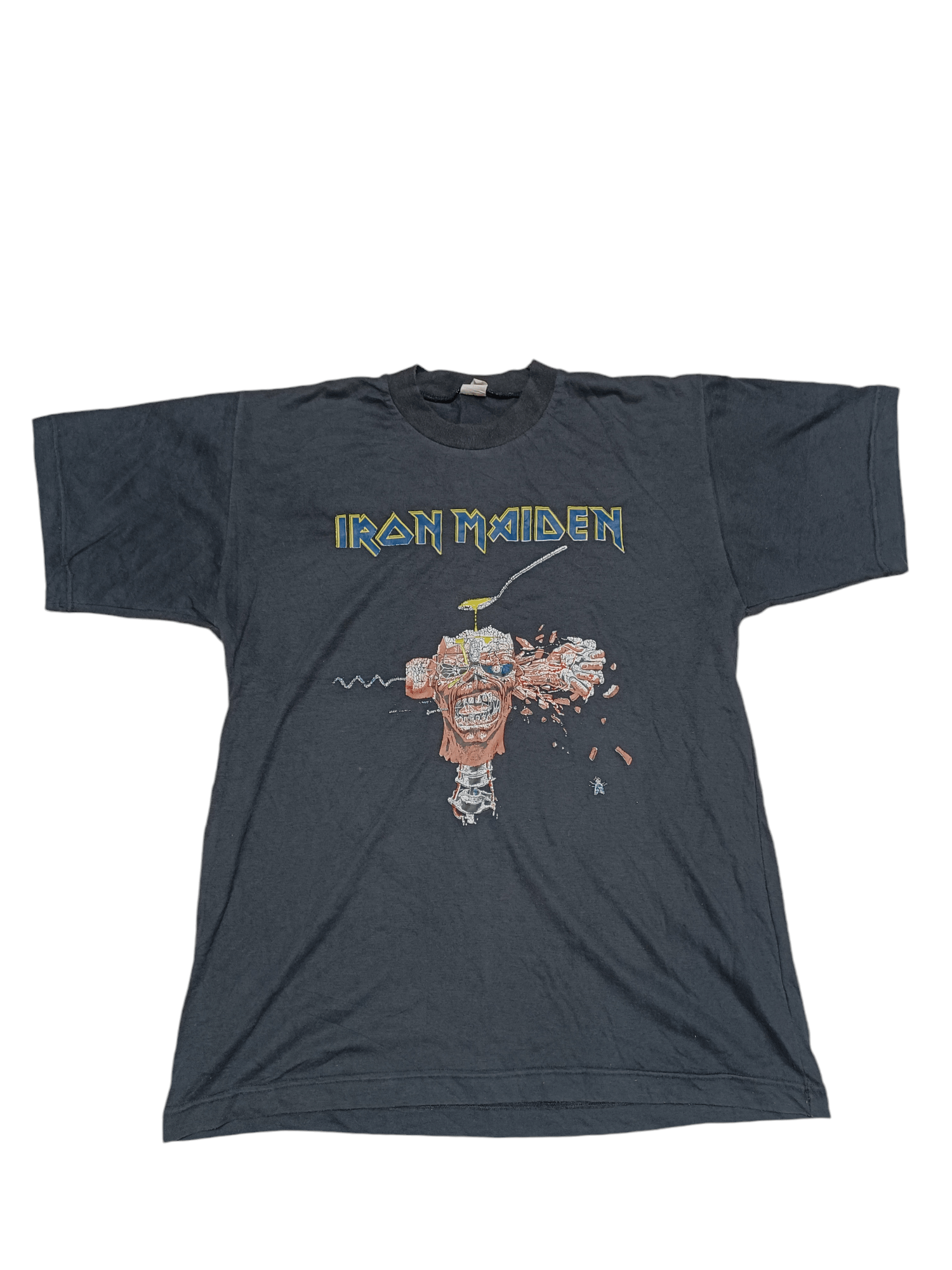 Maiden Iron Maiden Vintage Rare Sabadell Made In Spain Band Tee Hoodie, Sweatshirt | PodTeesHub.com