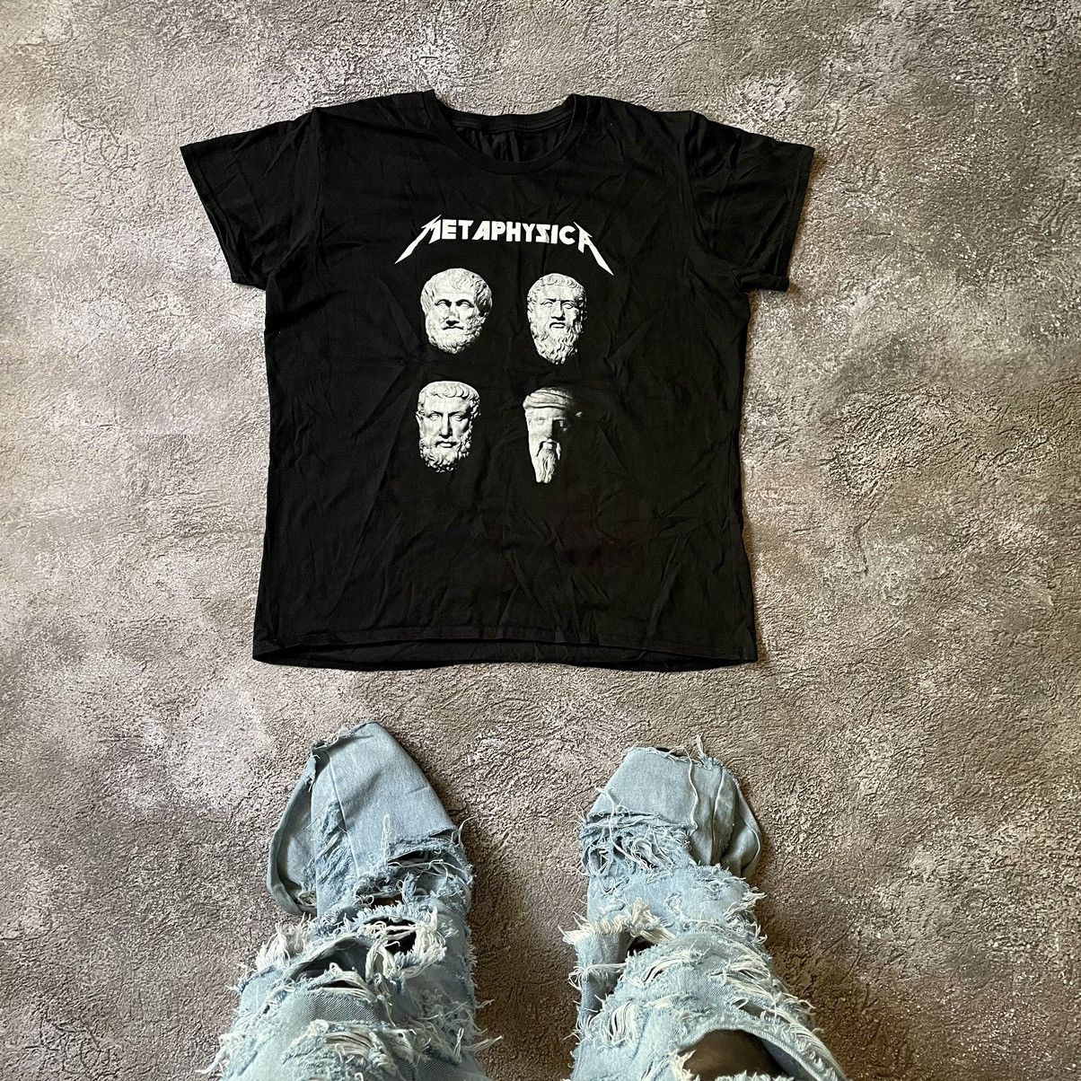 Vintage Y2k Metaphysica Dead Face Creepy Horror Tee 90s Hoodie, Sweatshirt | PodTeesHub.com