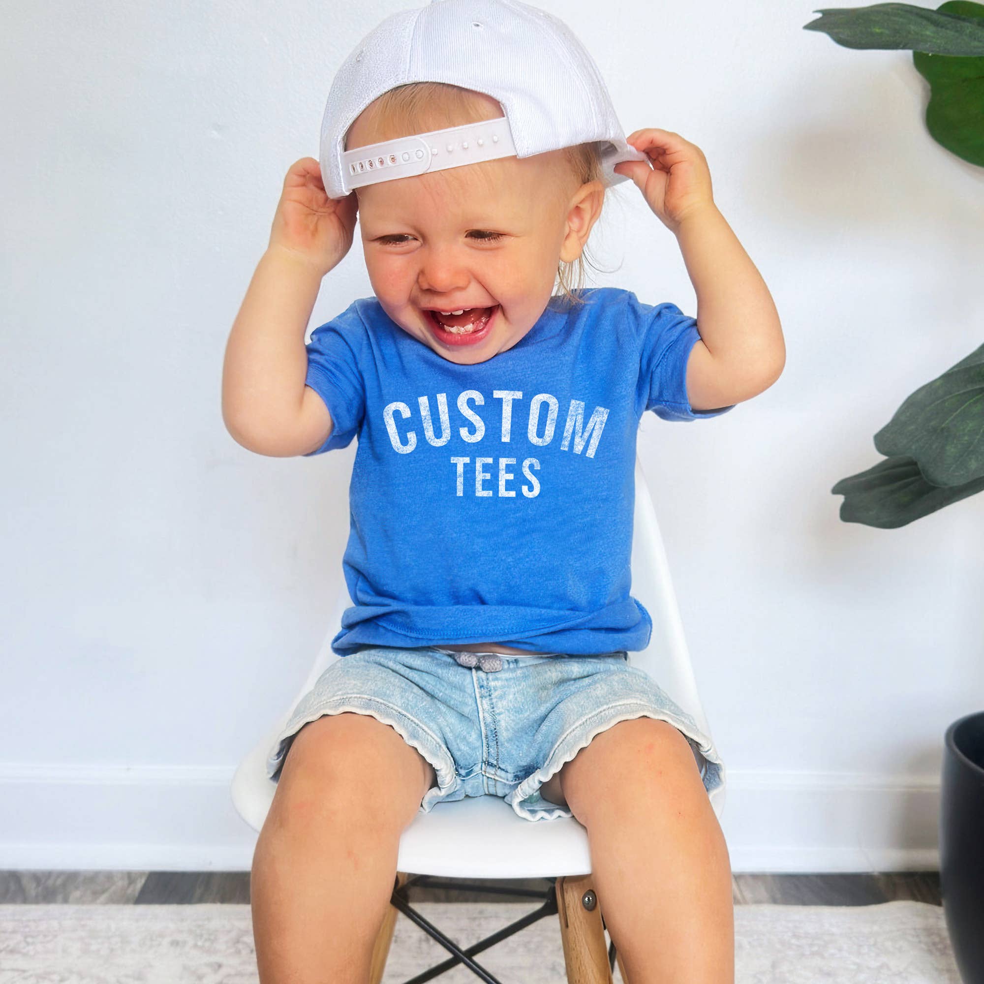 Custom Baby T-Shirt with Location, Business Name or Logo Hoodie, Sweatshirt | PodTeesHub.com