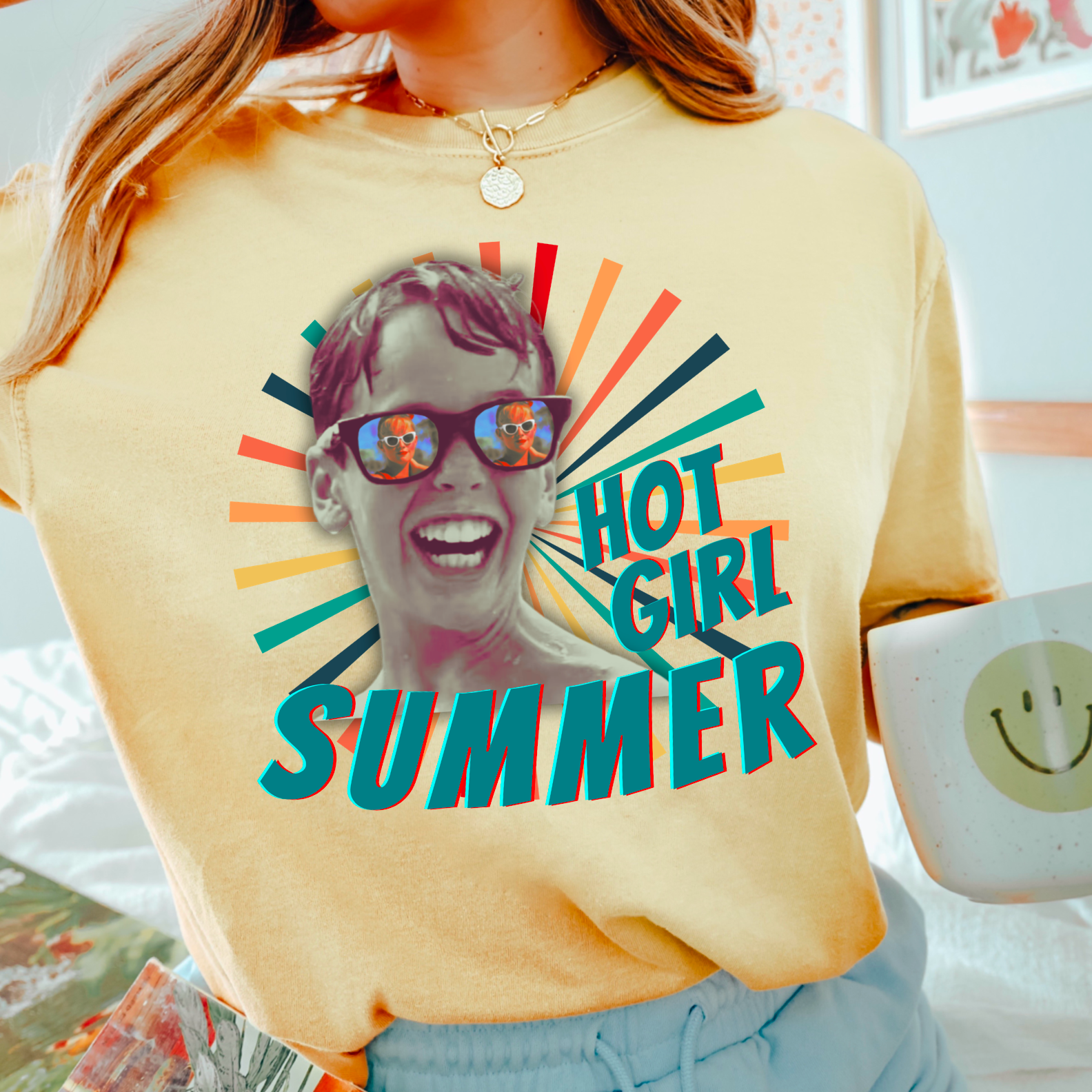 Vintage Tee | Hot Girl Summer Tee | Ladies Graphic Tee Hoodie, Sweatshirt | PodTeesHub.com