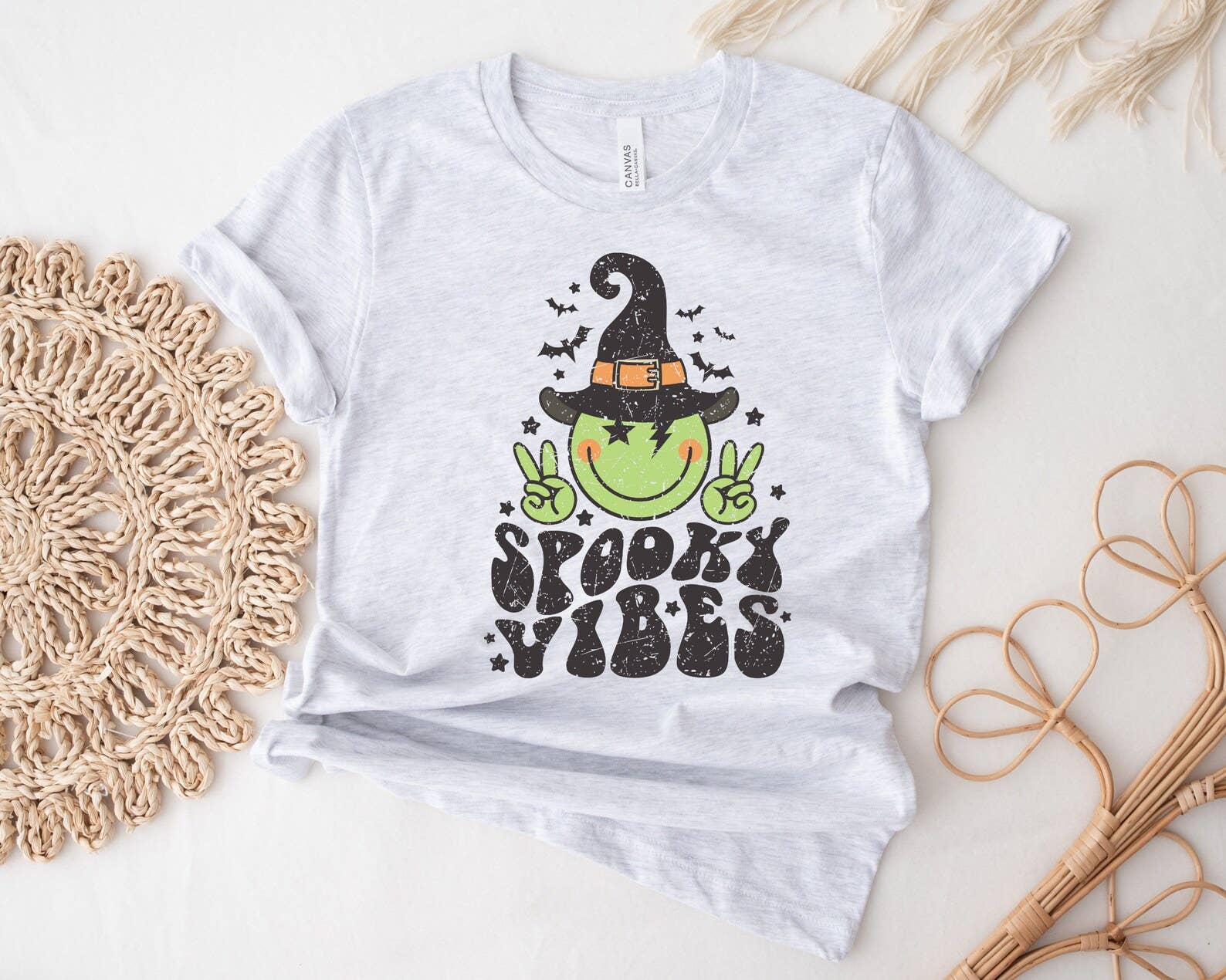 Spooky Vibes Shirt - Cute Women Shirt Hoodie, Sweatshirt | PodTeesHub.com