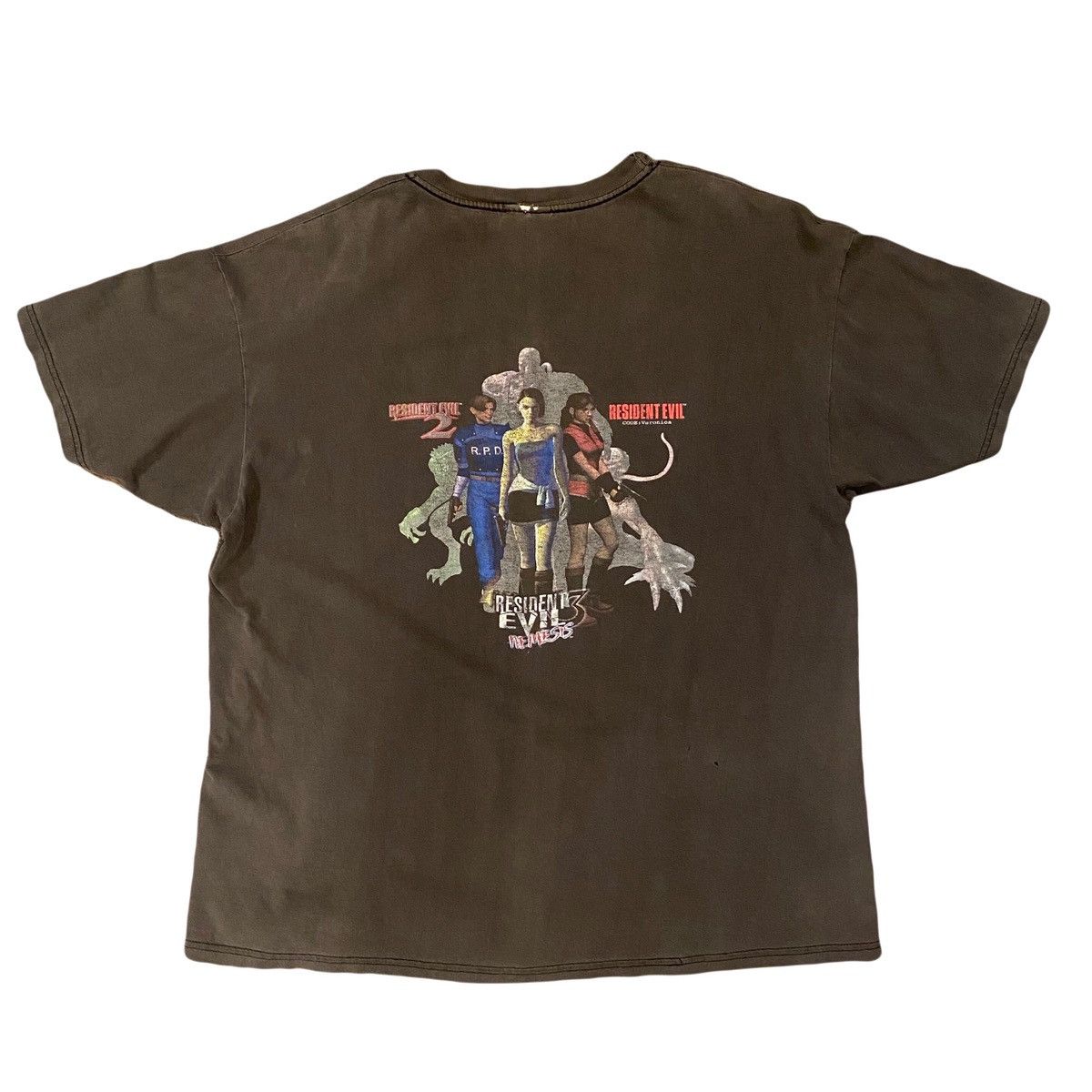 Vintage Capcom Resident Evil T Shirt 2000 Hoodie, Sweatshirt | PodTeesHub.com