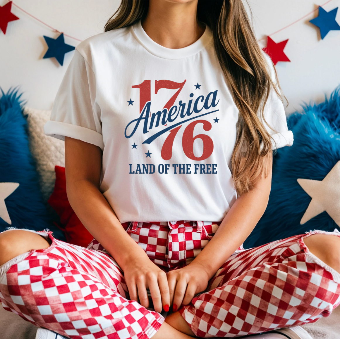 America 1776 Tee Hoodie, Sweatshirt | PodTeesHub.com