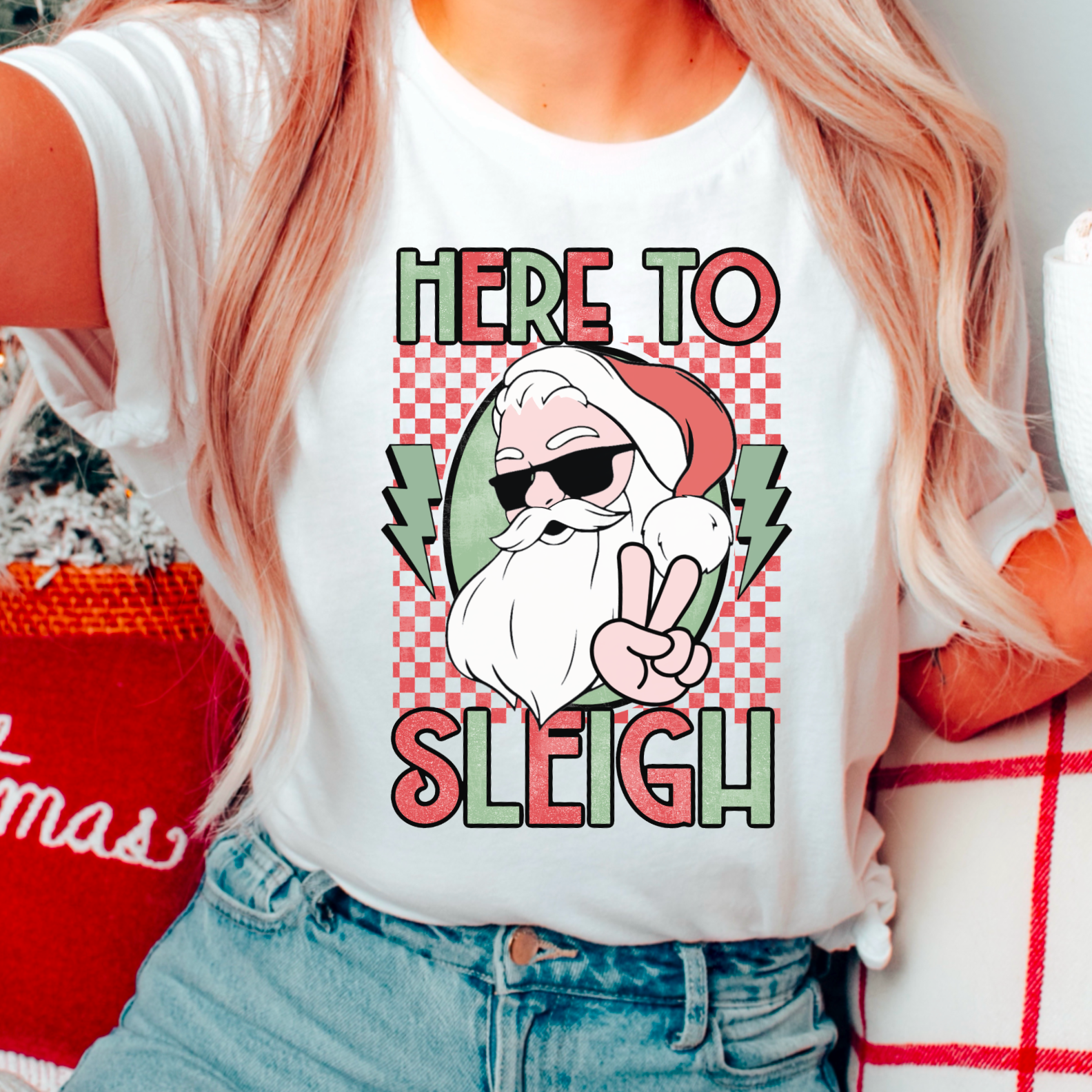 Hereto Slay Christmas Graphic Tee Hoodie, Sweatshirt | PodTeesHub.com