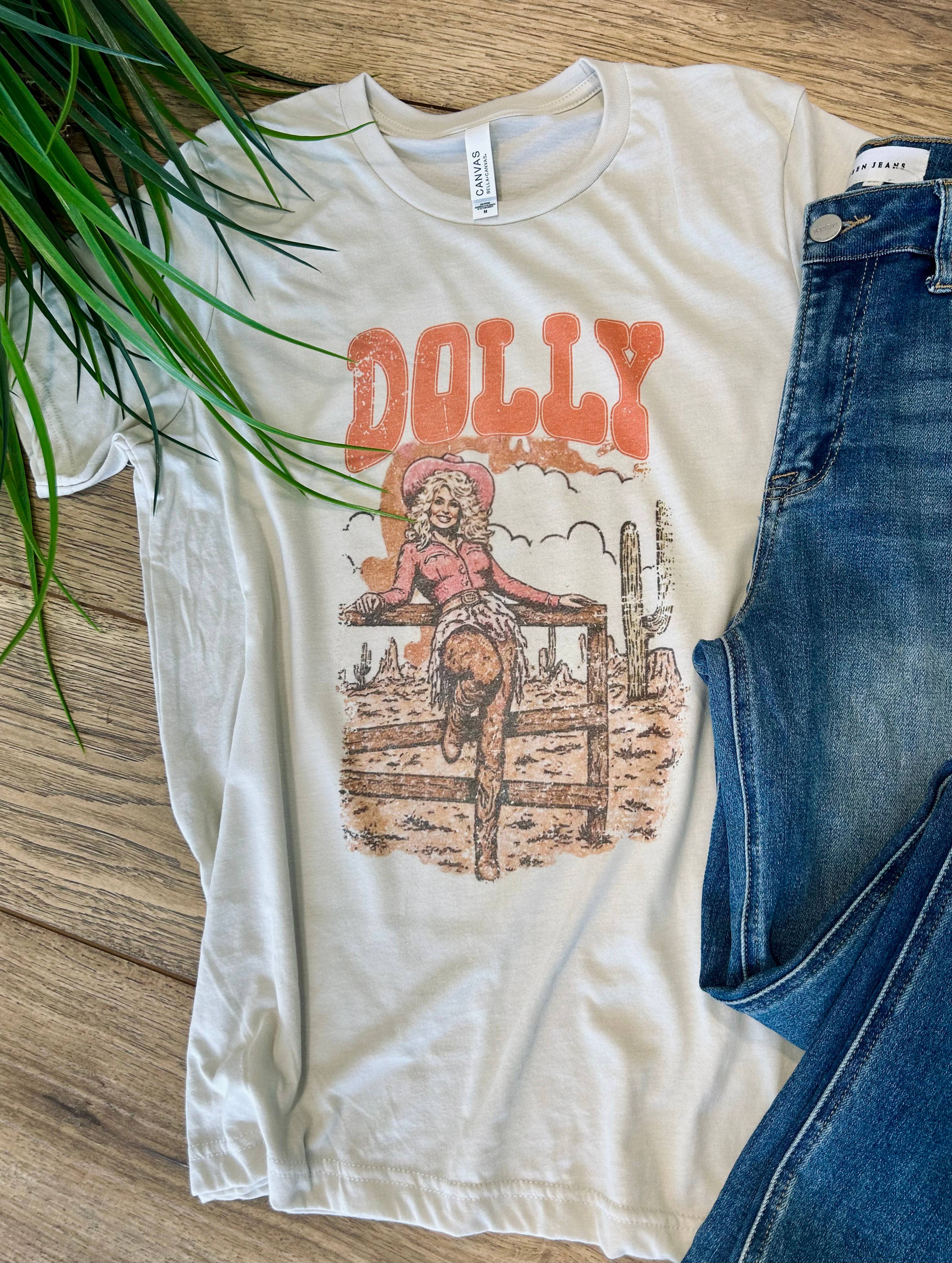 Cowgirl Dolly Graphic Tee Hoodie, Sweatshirt | PodTeesHub.com