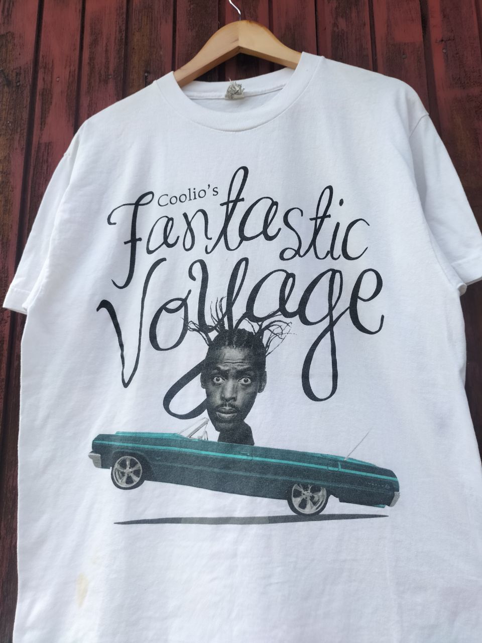Rap Tees Vintage Coolio Fantastic Voyage Raptees Hoodie, Sweatshirt | PodTeesHub.com