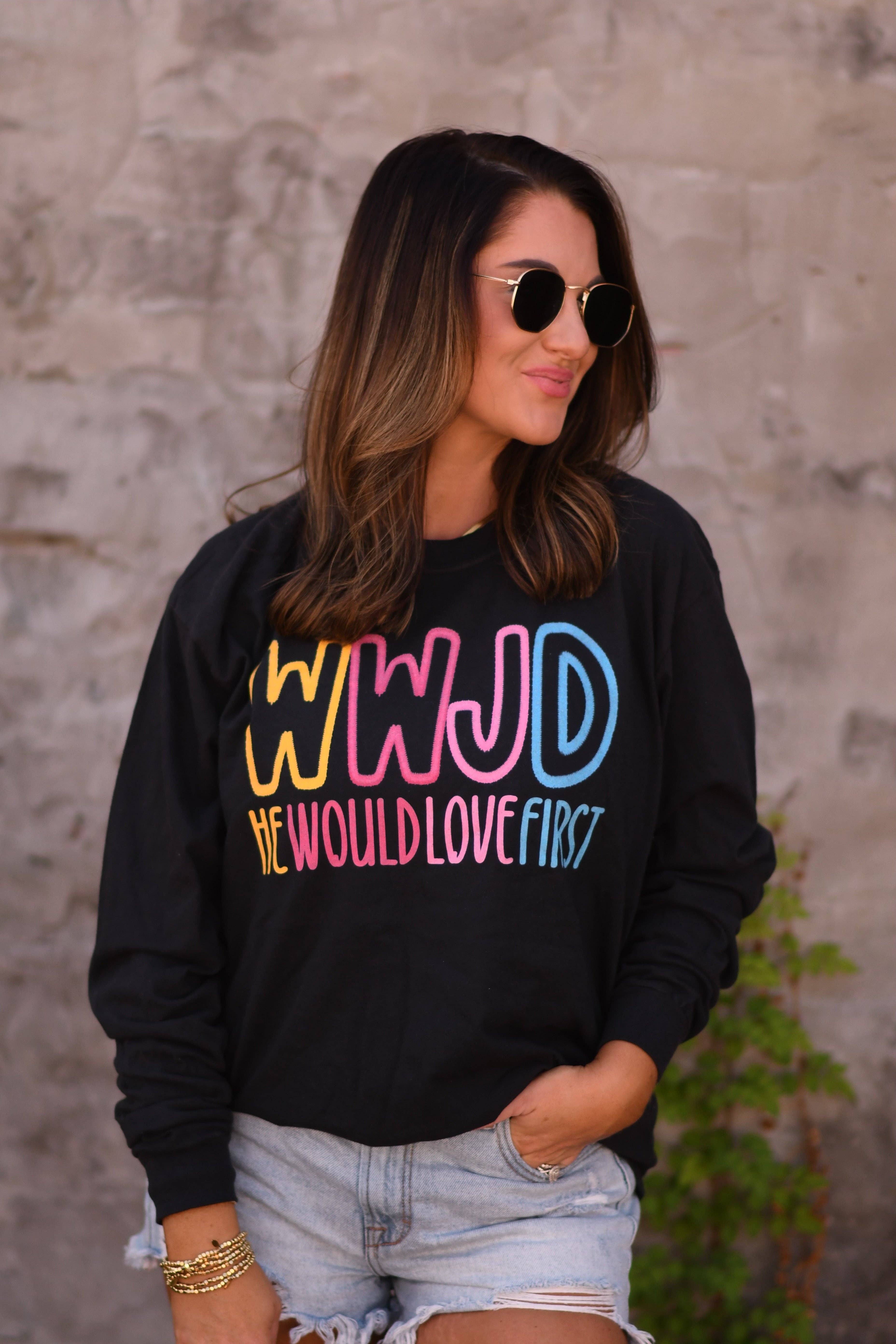 Wwjd Tee/Long Sleeve Hoodie, Sweatshirt | PodTeesHub.com