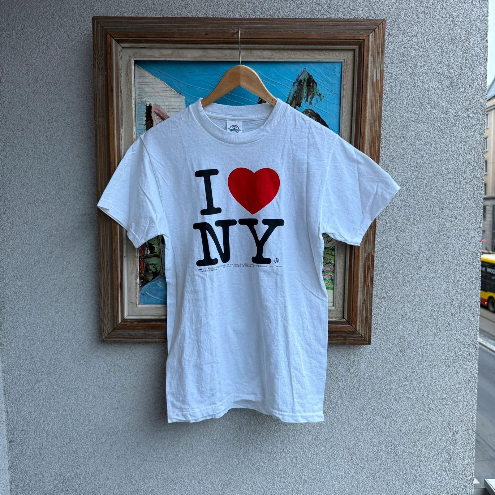 Love Ny I Love Ny Vintage 90s T Shirt Printed Og White Hoodie, Sweatshirt | PodTeesHub.com