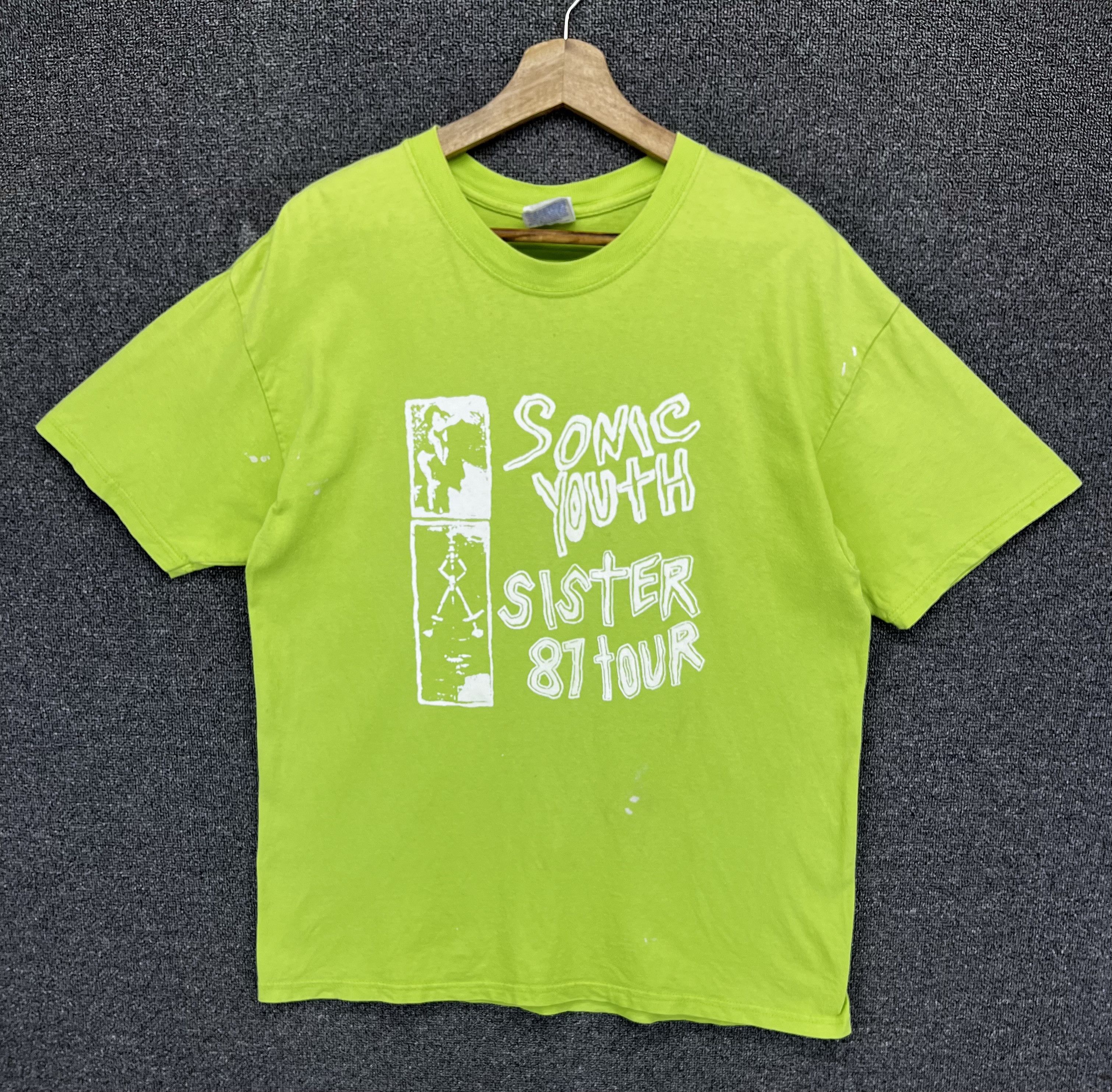 Vintage Sonic Youth Punk Rock Band Tees T Shirts Hoodie, Sweatshirt | PodTeesHub.com