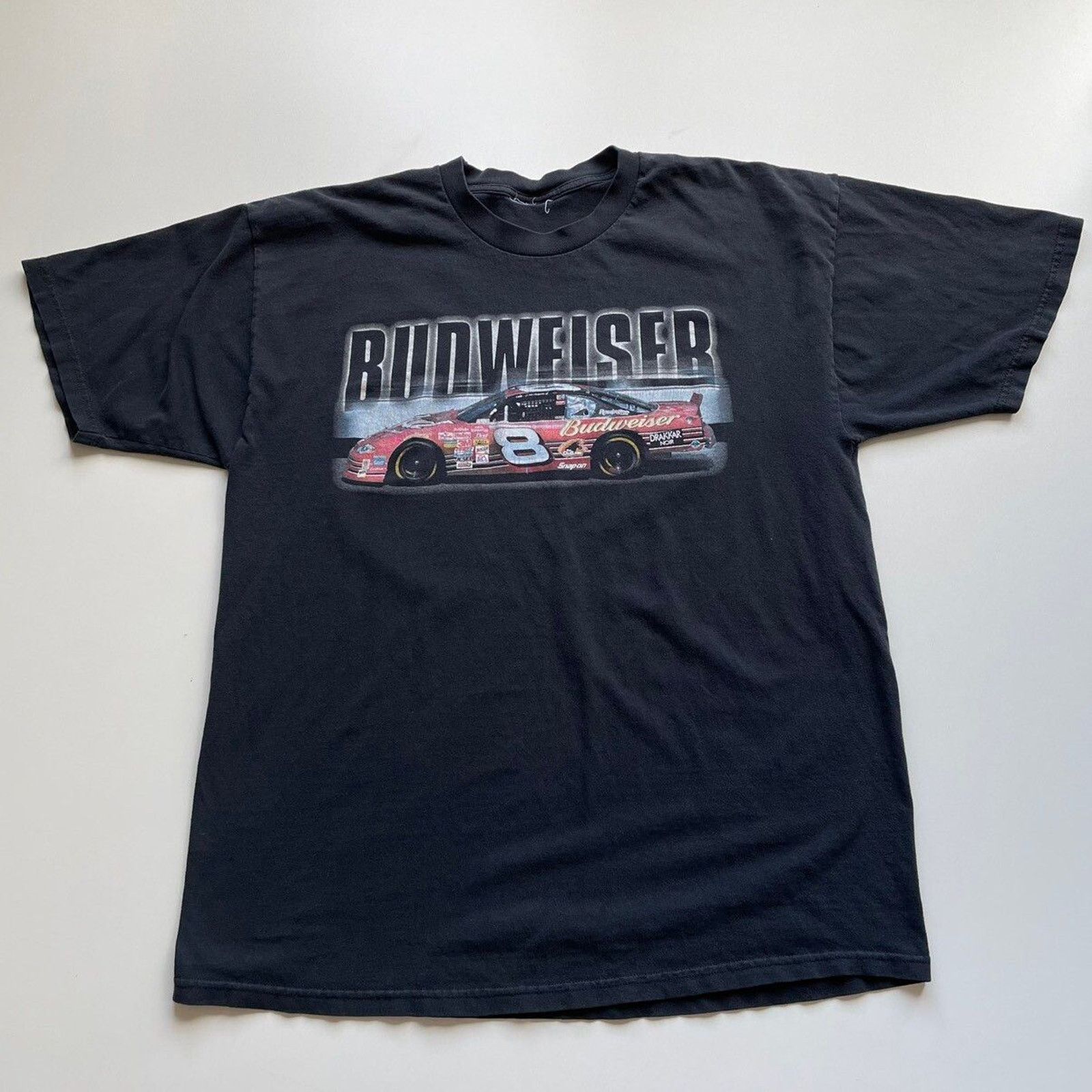 Nascar X Vintage Vintage Y2k Budweiser Nascar Bud Racing Xl Rare Logo T-Shirts, Hoodie, Sweatshirt