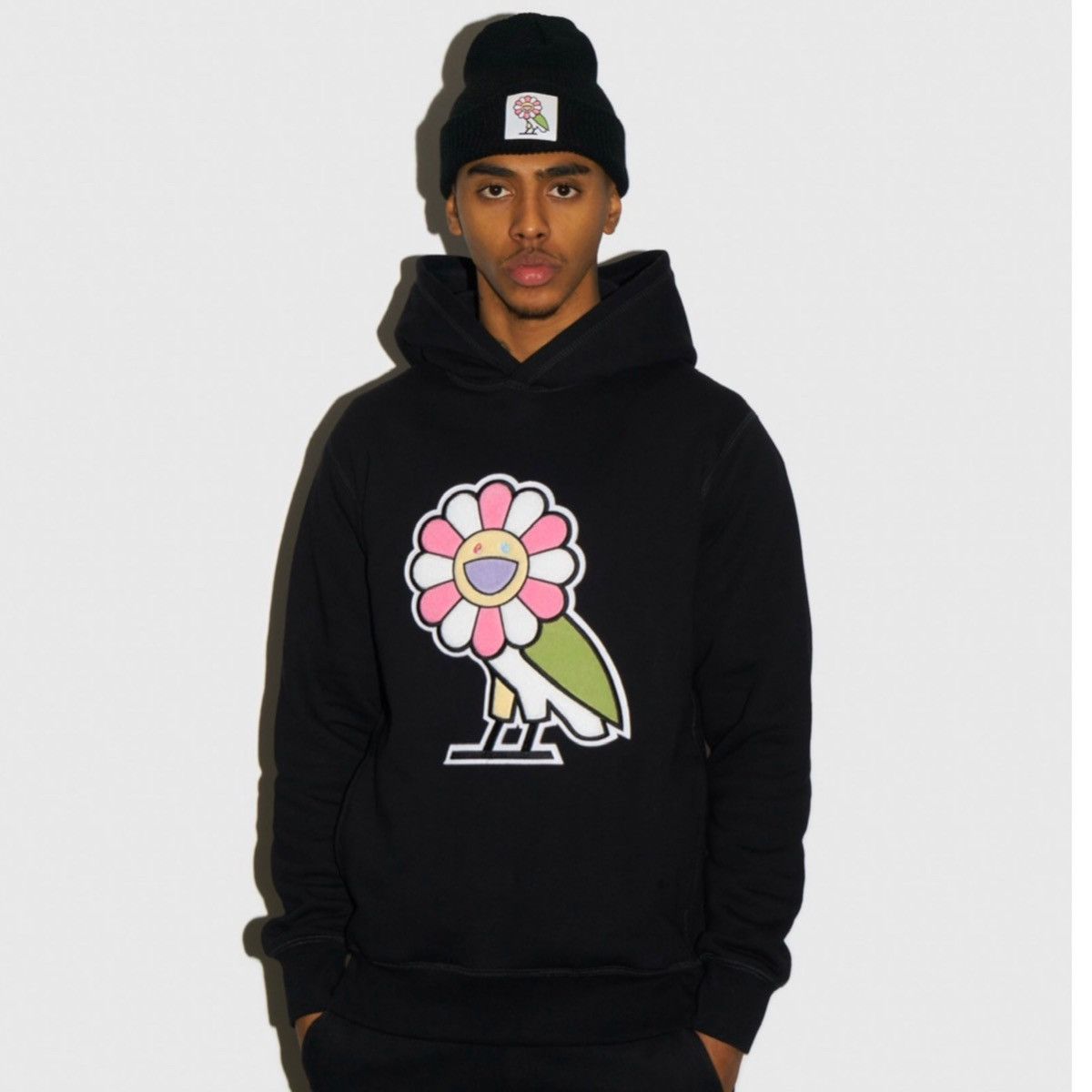 October S Very Own X Takashi Murakami Ovo X Murakami 2019 Black Hoodie T-Shirts, Sweatshirt | PodTeesHub.com