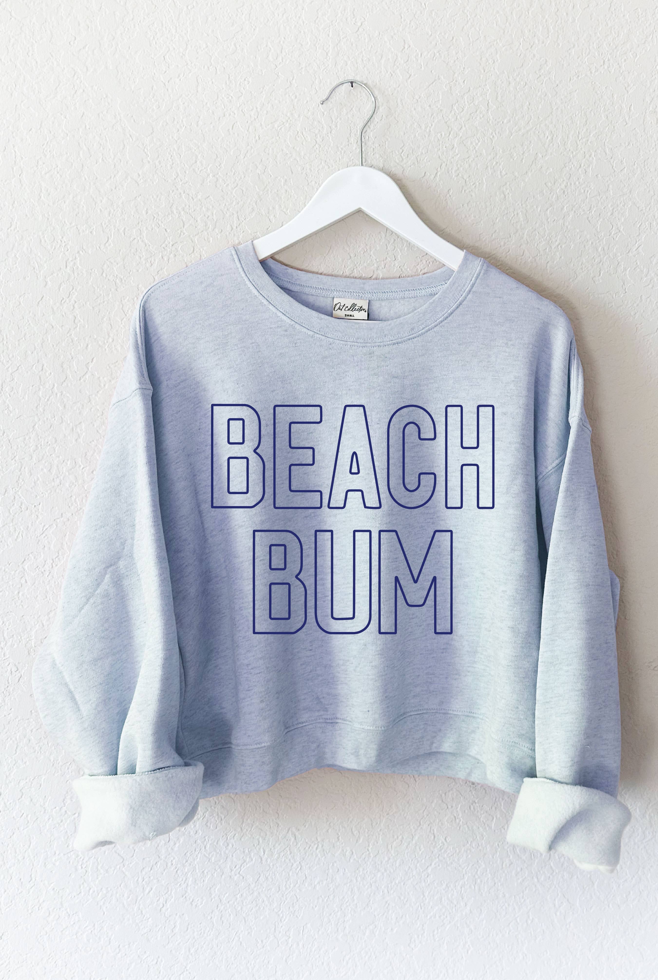 Beach Bum Mid Graphic Sweatshirt T-Shirts, Hoodie | PodTeesHub.com