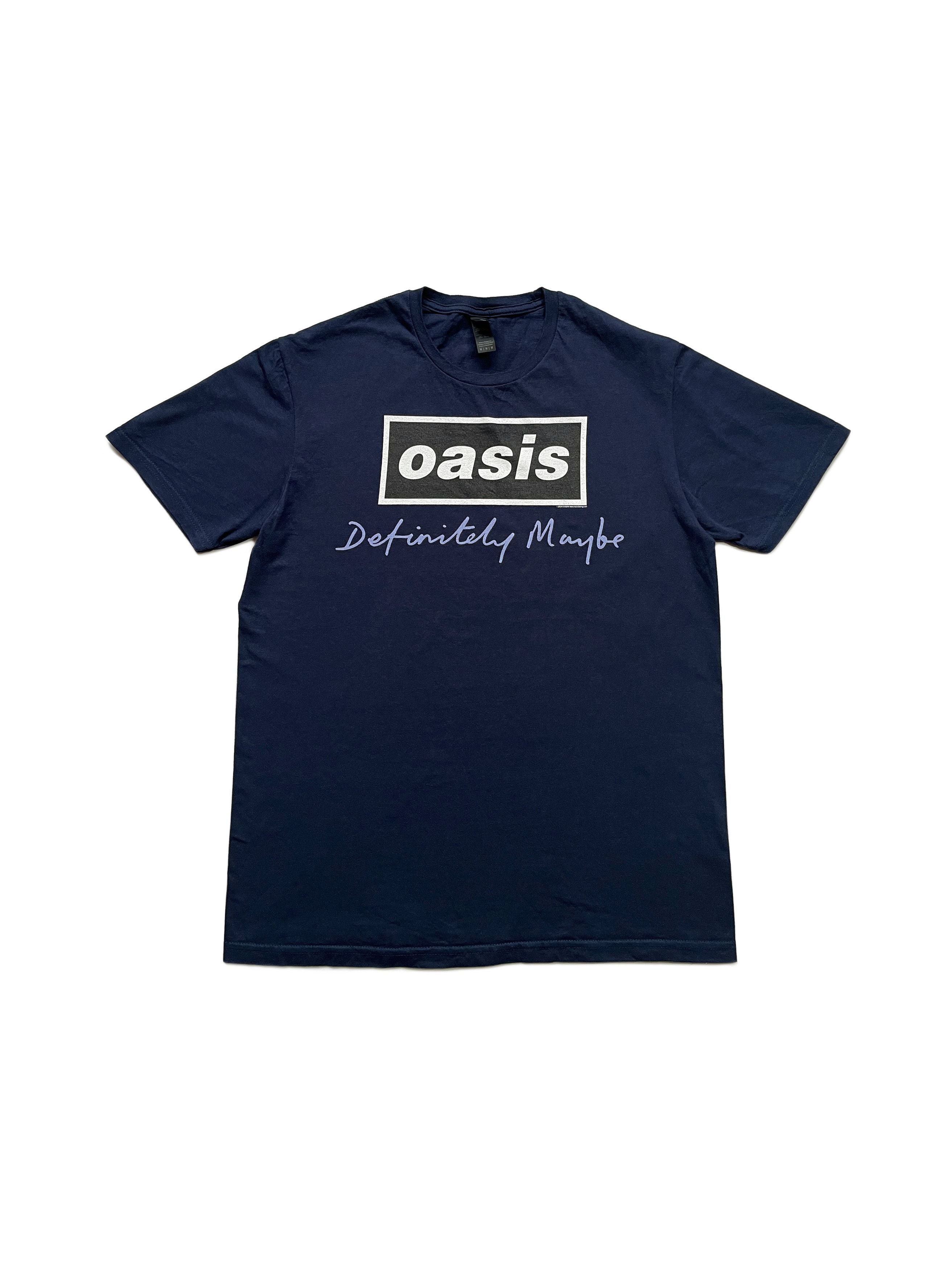 Band Vintage Oasis Definitely Maybe Box Logo Rock Band T-Shirts, Hoodie, Sweatshirt