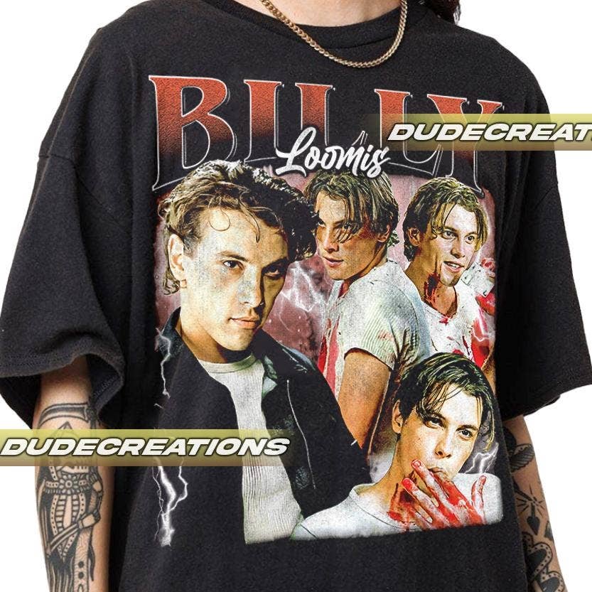Billy Loomis Unisex Softstyle T-Shirt, Scream Fan Horror Tee Hoodie, Sweatshirt | PodTeesHub.com