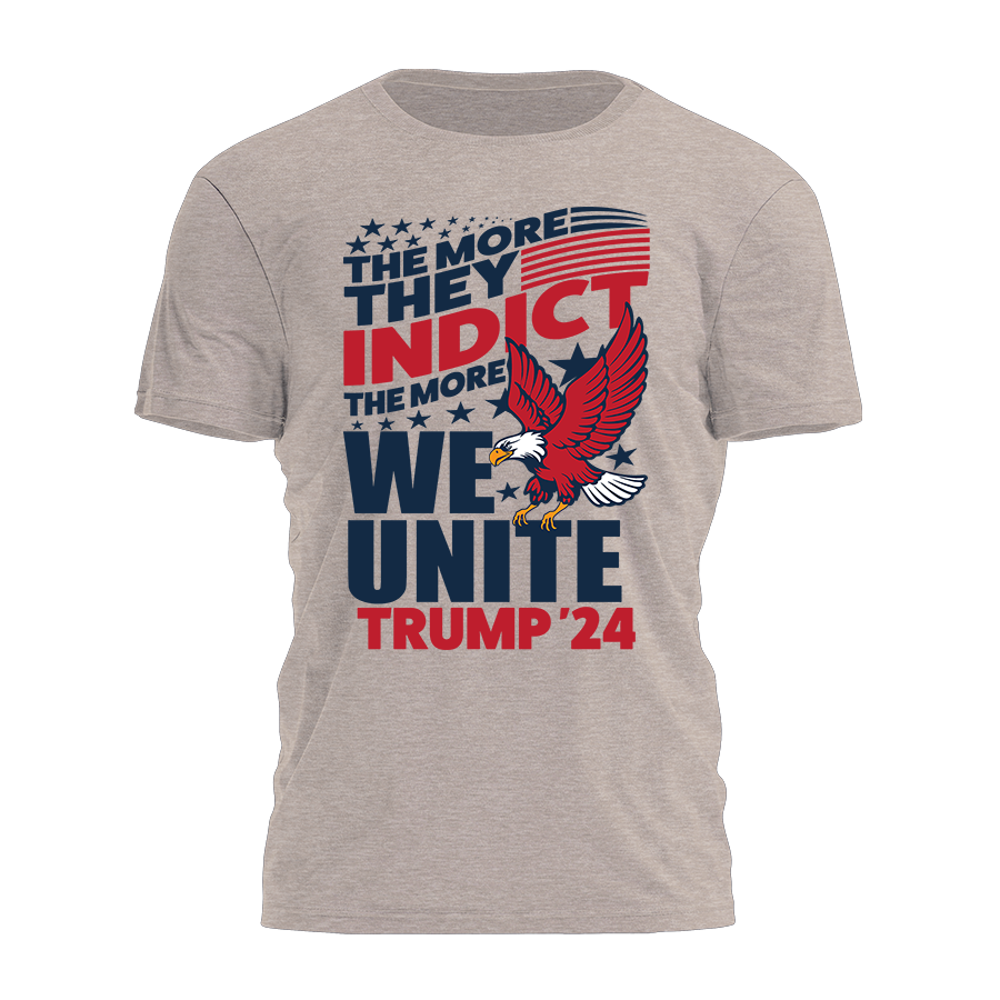 The More They Indict the More We Unite Tee - 2539 Hoodie, Sweatshirt | PodTeesHub.com