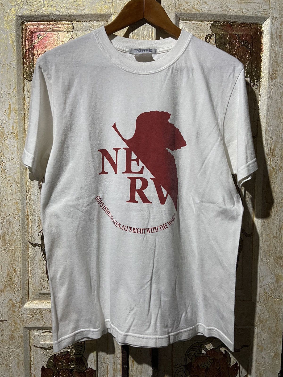 Japanese Brand Anime Nerv Neon Genesis Evangelion Official Size M T-Shirts, Hoodie, Sweatshirt