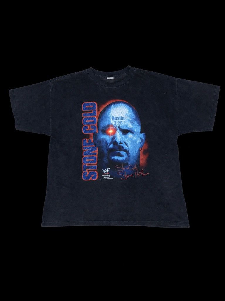 Vintage 1998 Stone Cold Wwf Vintage T Shirt Hoodie, Sweatshirt | PodTeesHub.com