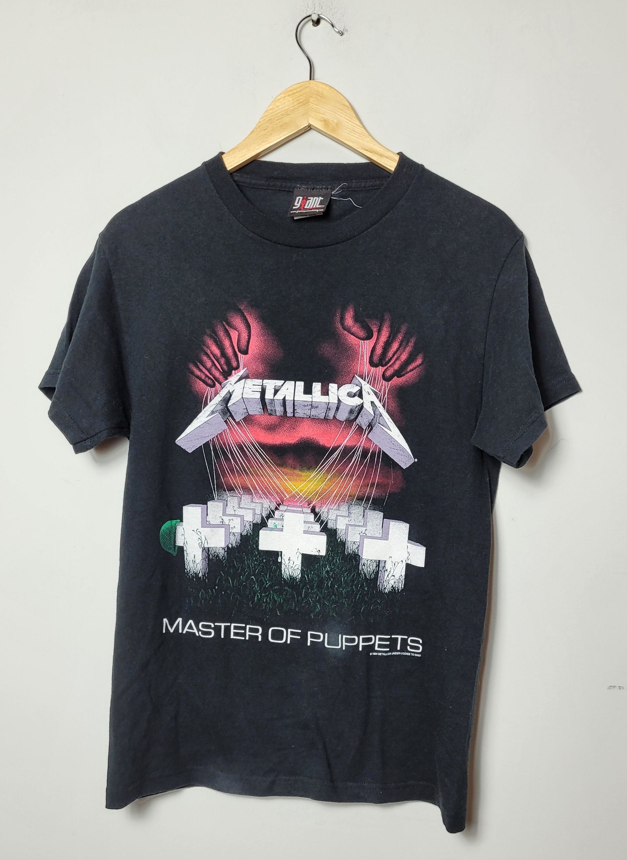 X Vintage Metallica Master Of Puppets Vintage 1994 T Shirt Hoodie, Sweatshirt | PodTeesHub.com