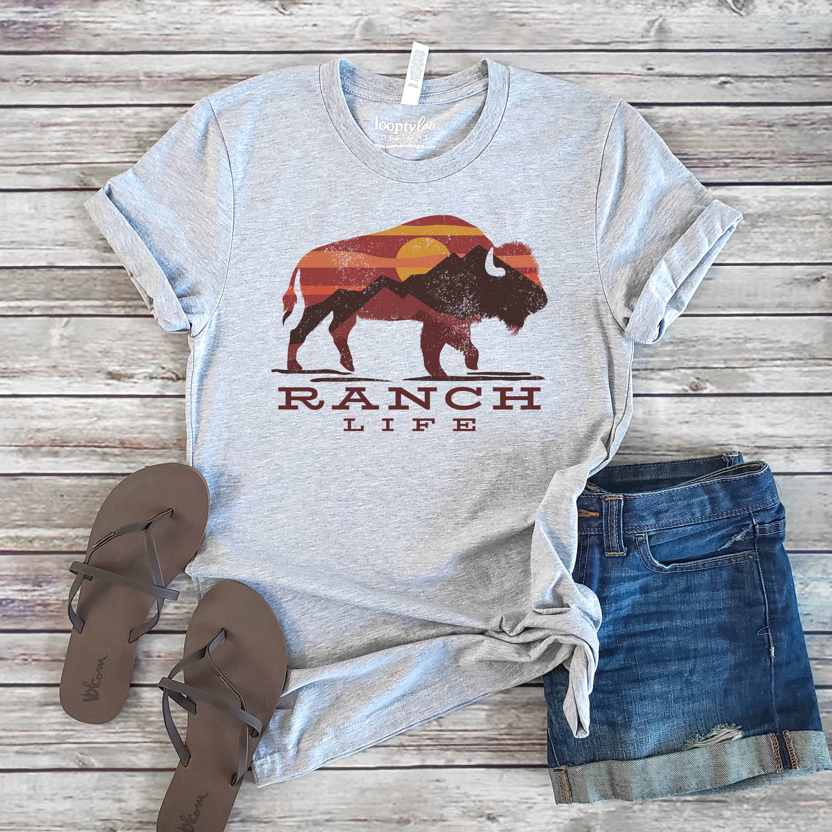 Ranch Life Tee | Outdoor | Sizes XS-2XL Hoodie, Sweatshirt | PodTeesHub.com