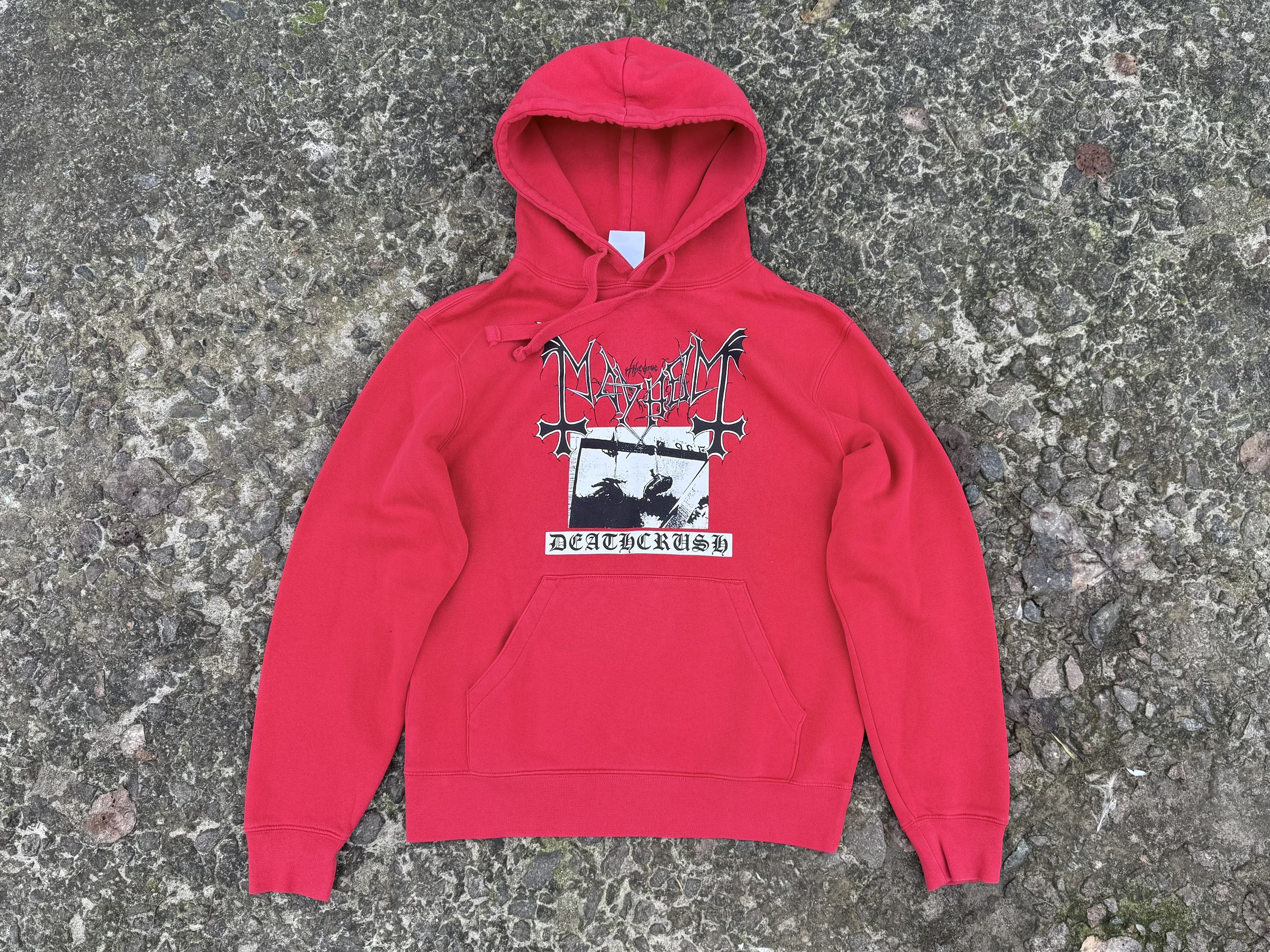 Band Tees Mayhem Black Metal Band Vintage Hoodie Sweatshirt | PodTeesHub.com