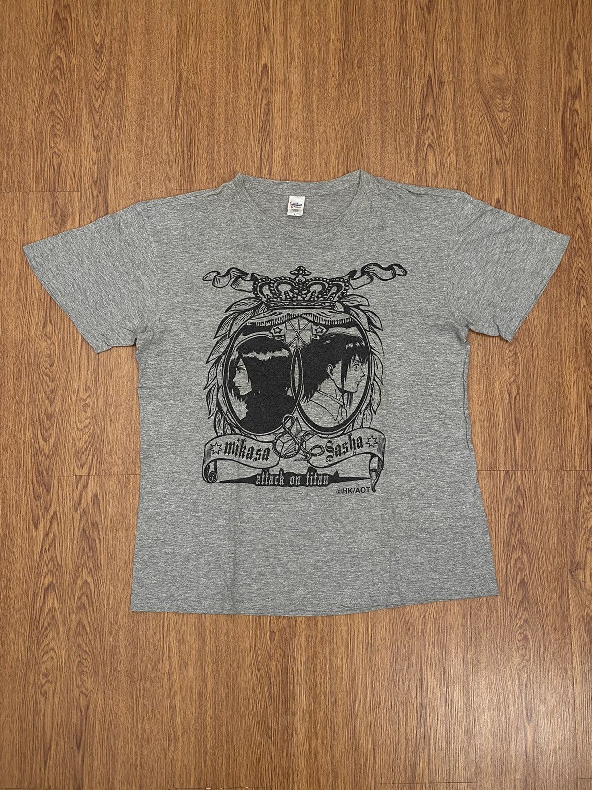 Vintage Attack On Titan Mikasa Sasha T Shirt Hoodie, Sweatshirt | PodTeesHub.com
