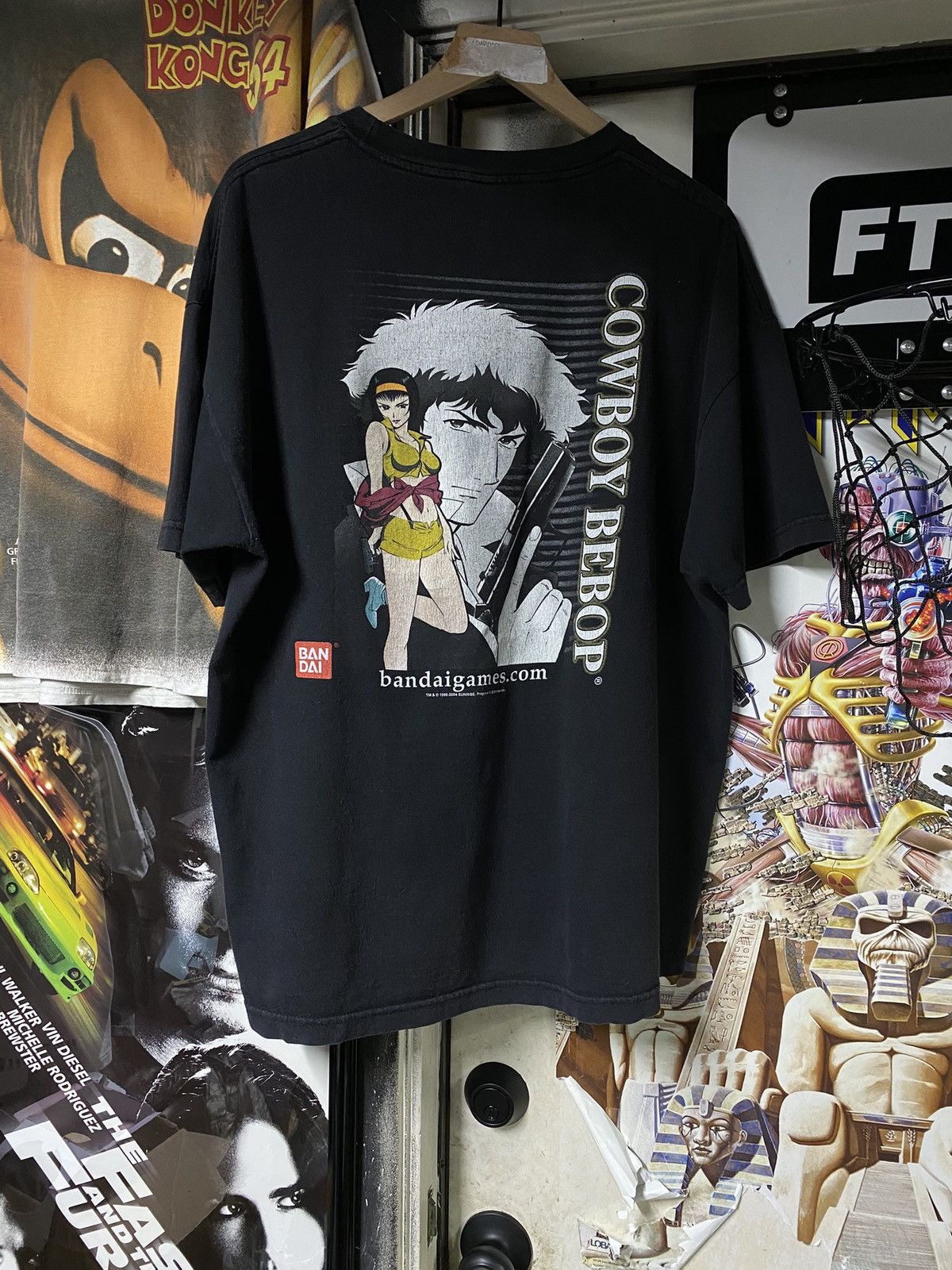 Vintage 04 Cowboy Bebop Anime Men S Tee Shirt Large Hoodie, Sweatshirt | PodTeesHub.com