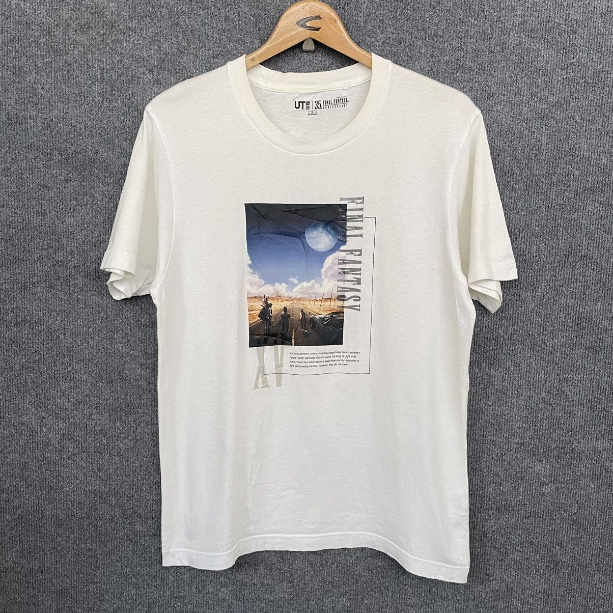 Vintage Final Fantasy 35th Anniversary Video Games T Shirt Hoodie, Sweatshirt | PodTeesHub.com