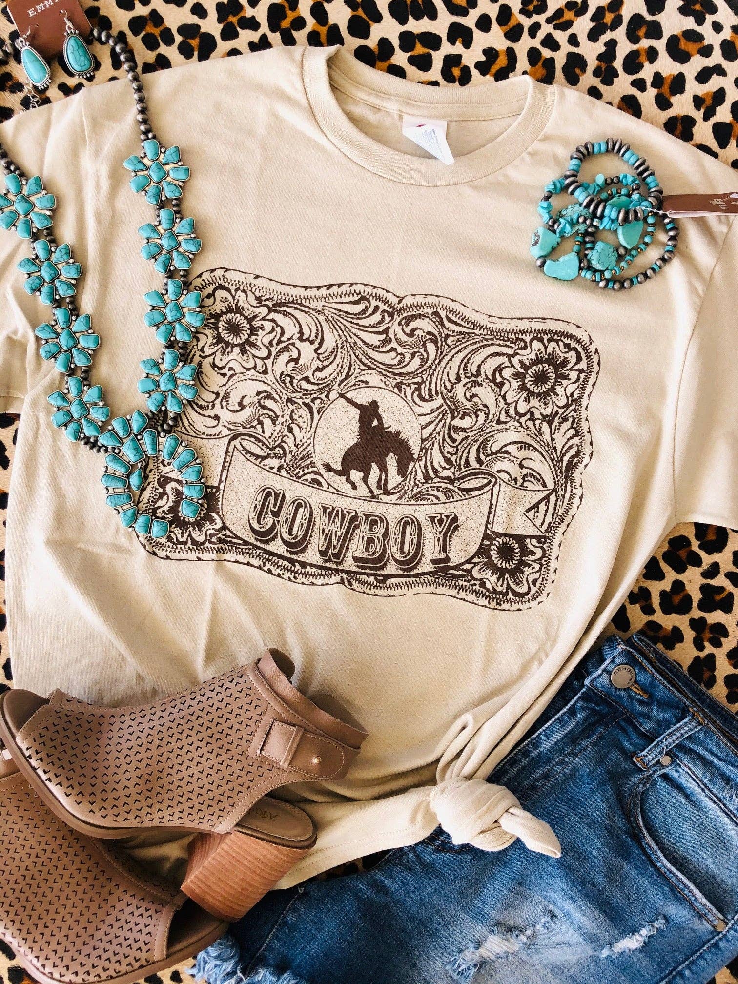 Cowboy Tee Hoodie, Sweatshirt | PodTeesHub.com