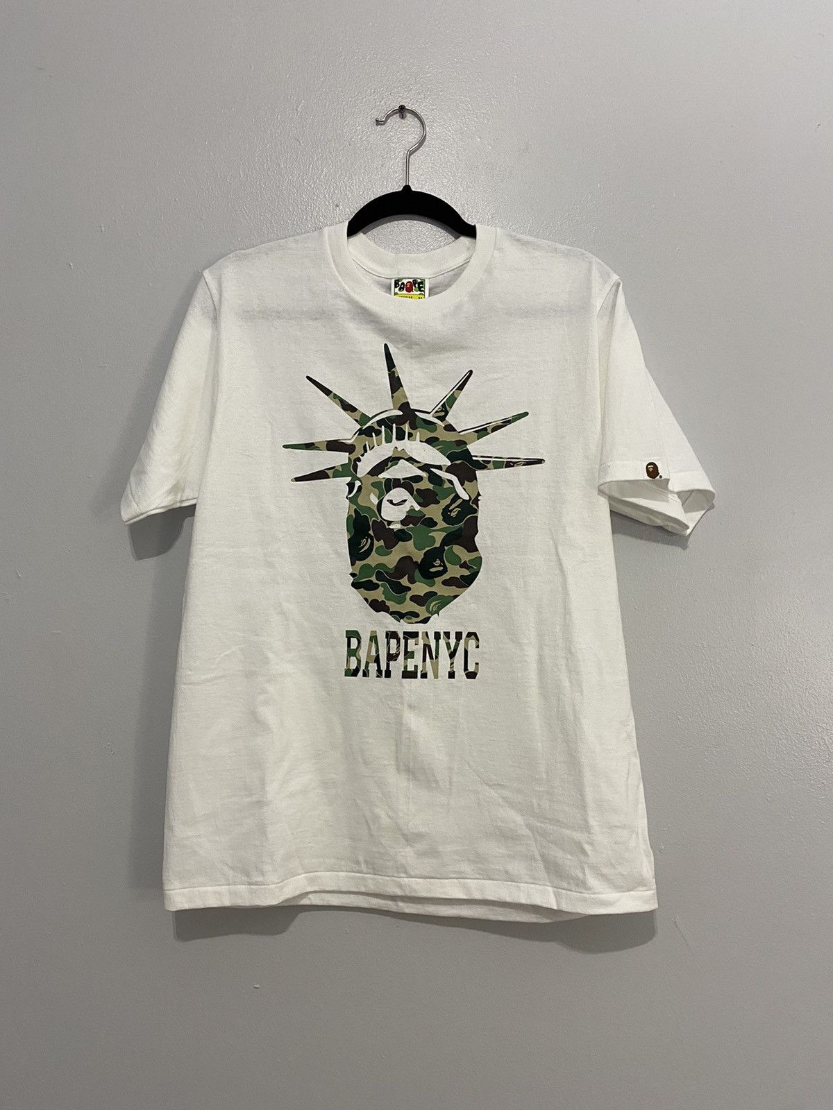 Bape Nyc First Camo Statue Liberty T-Shirts, Hoodie, Sweatshirt