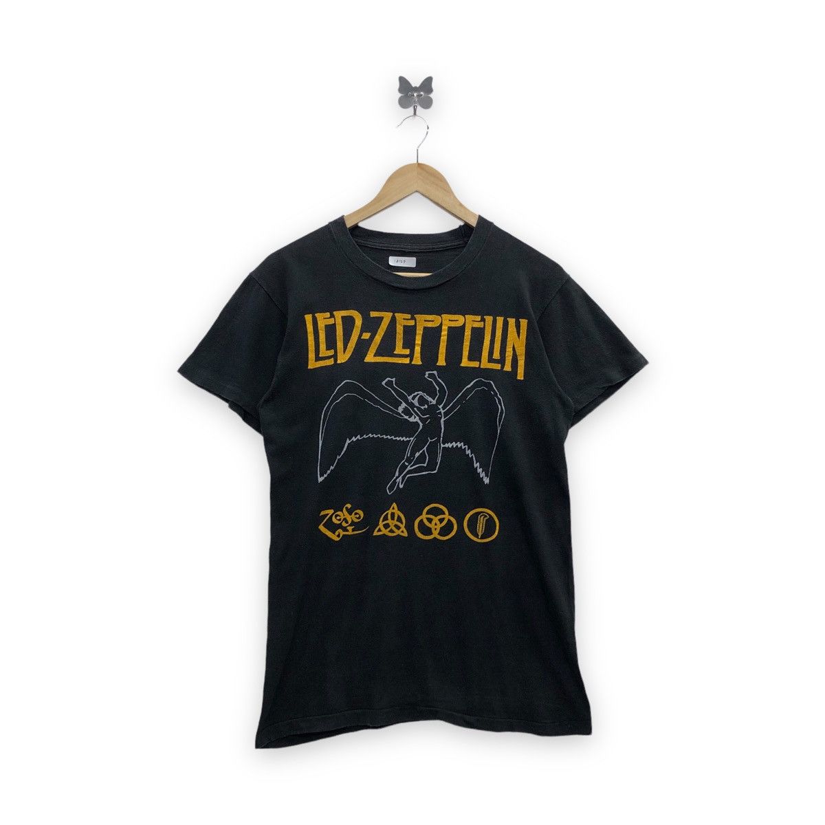 Led Zeppelin X Vintage Rare Vintage 80s Led Zeppelin Band Tees Hoodie, Sweatshirt | PodTeesHub.com