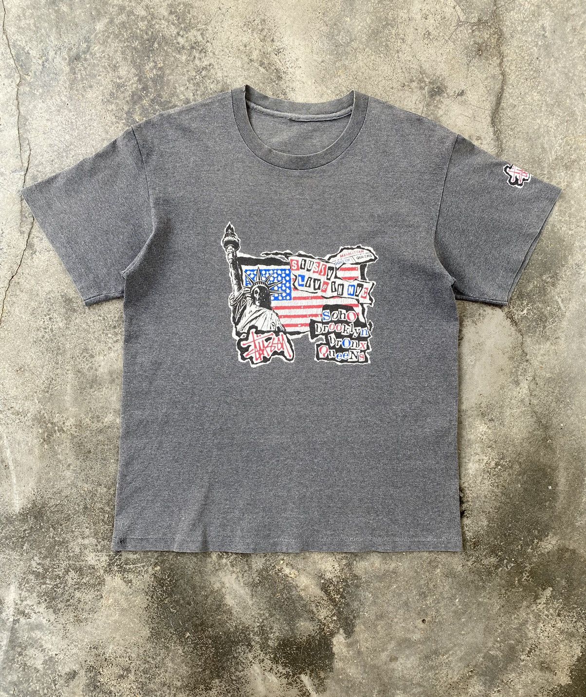 Vintage 90s Stussy Rip Off Sex Pistols Band Distressed Tees Hoodie, Sweatshirt | PodTeesHub.com