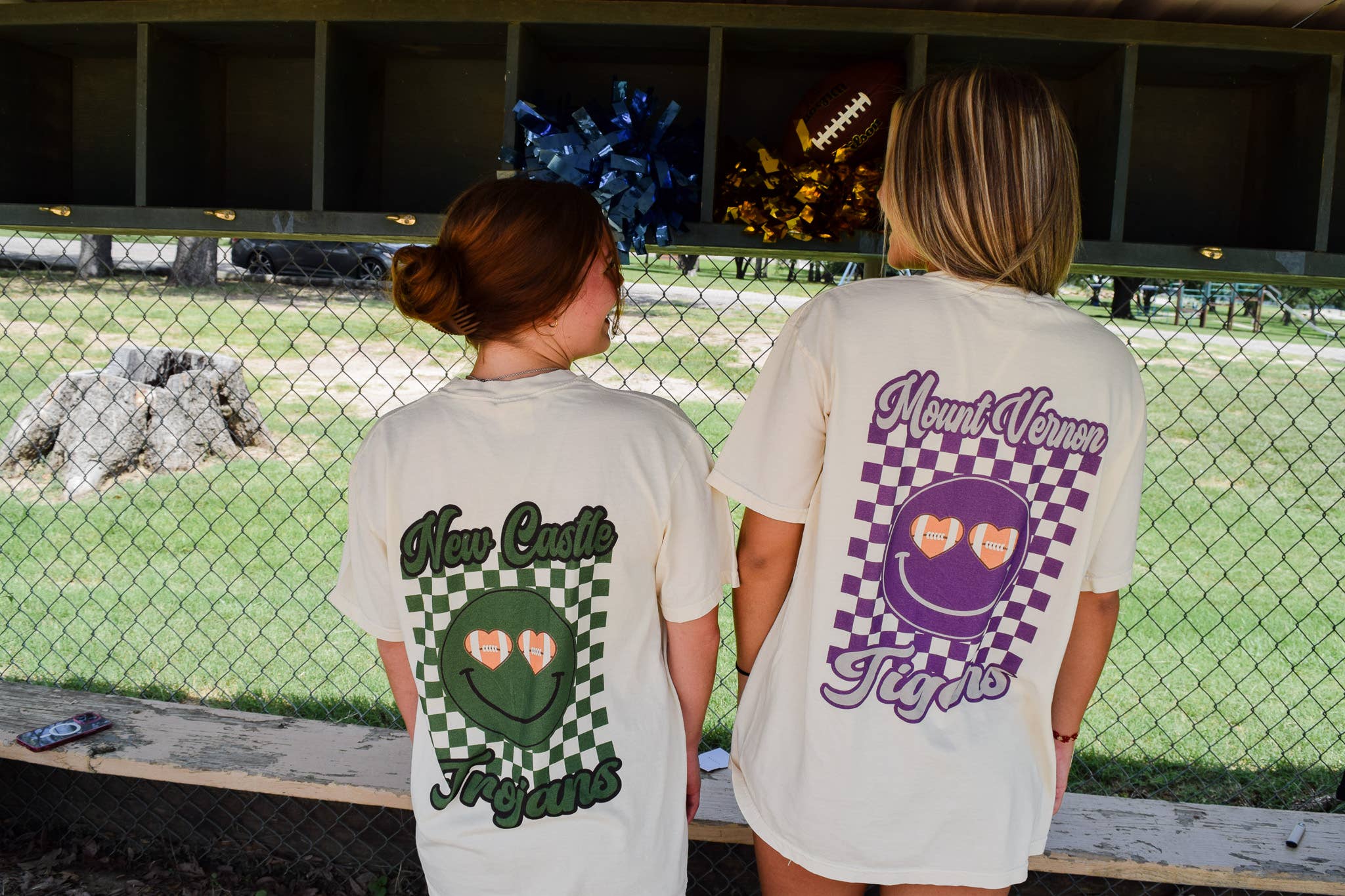 Custom Checkered Smiley Tee Hoodie, Sweatshirt | PodTeesHub.com