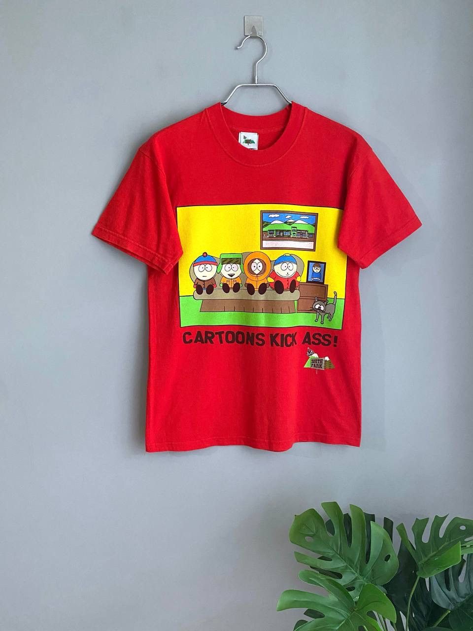 Vintage Screen Stars 90s South Park Cartoon T Shirt Size S Hoodie, Sweatshirt | PodTeesHub.com
