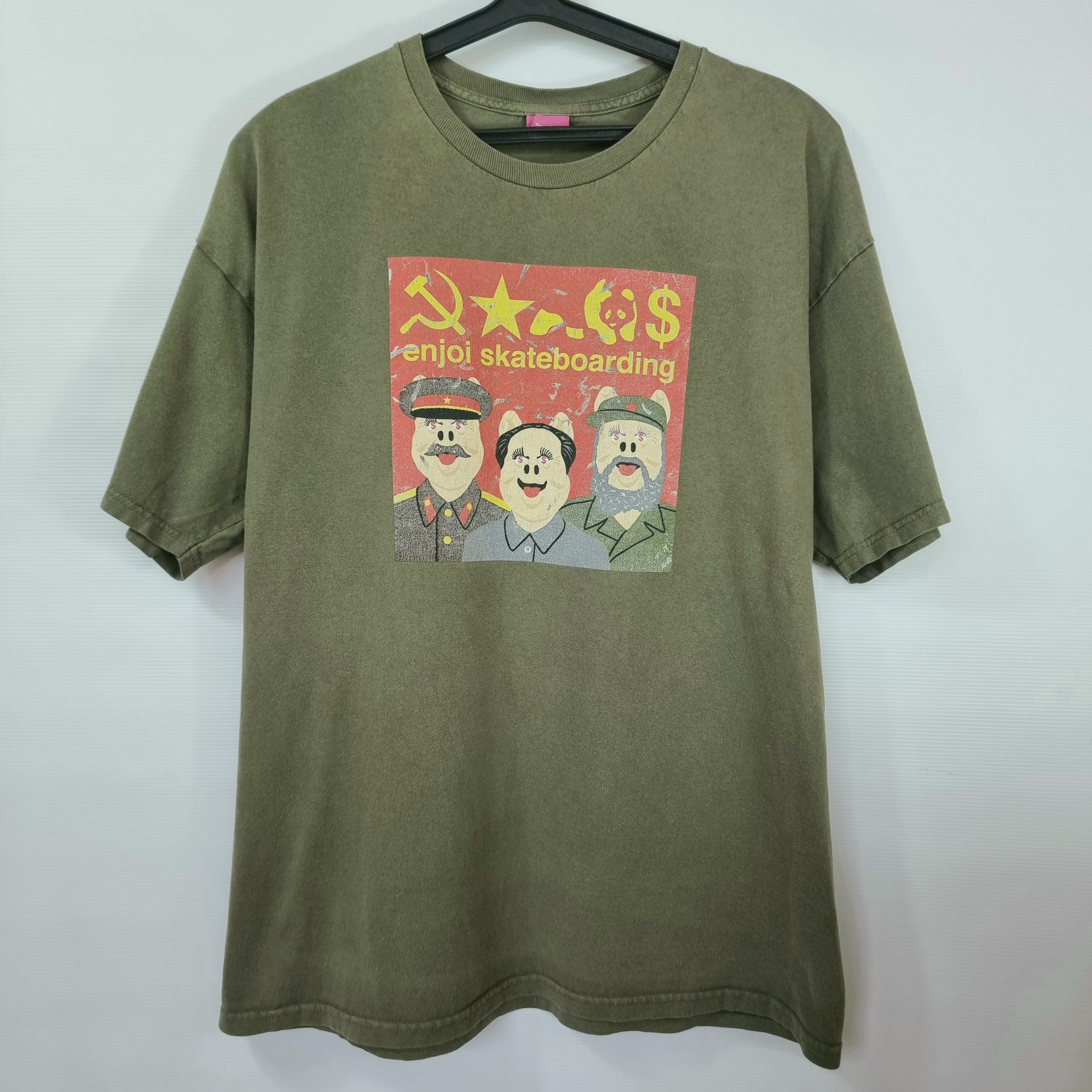 Santa Cruz Skateboards X Vintage Vintage Enjoi Skateboards Tee Hoodie, Sweatshirt | PodTeesHub.com