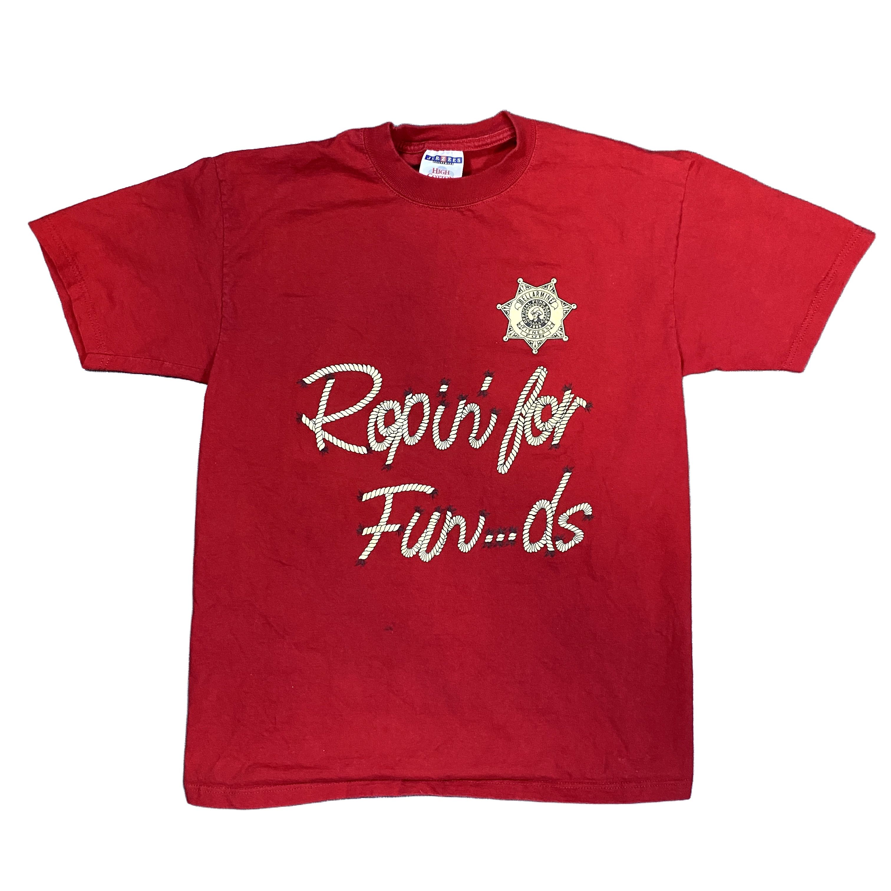 2000 Vintage Red Rodeo Fundraiser Tee Small Hoodie, Sweatshirt | PodTeesHub.com