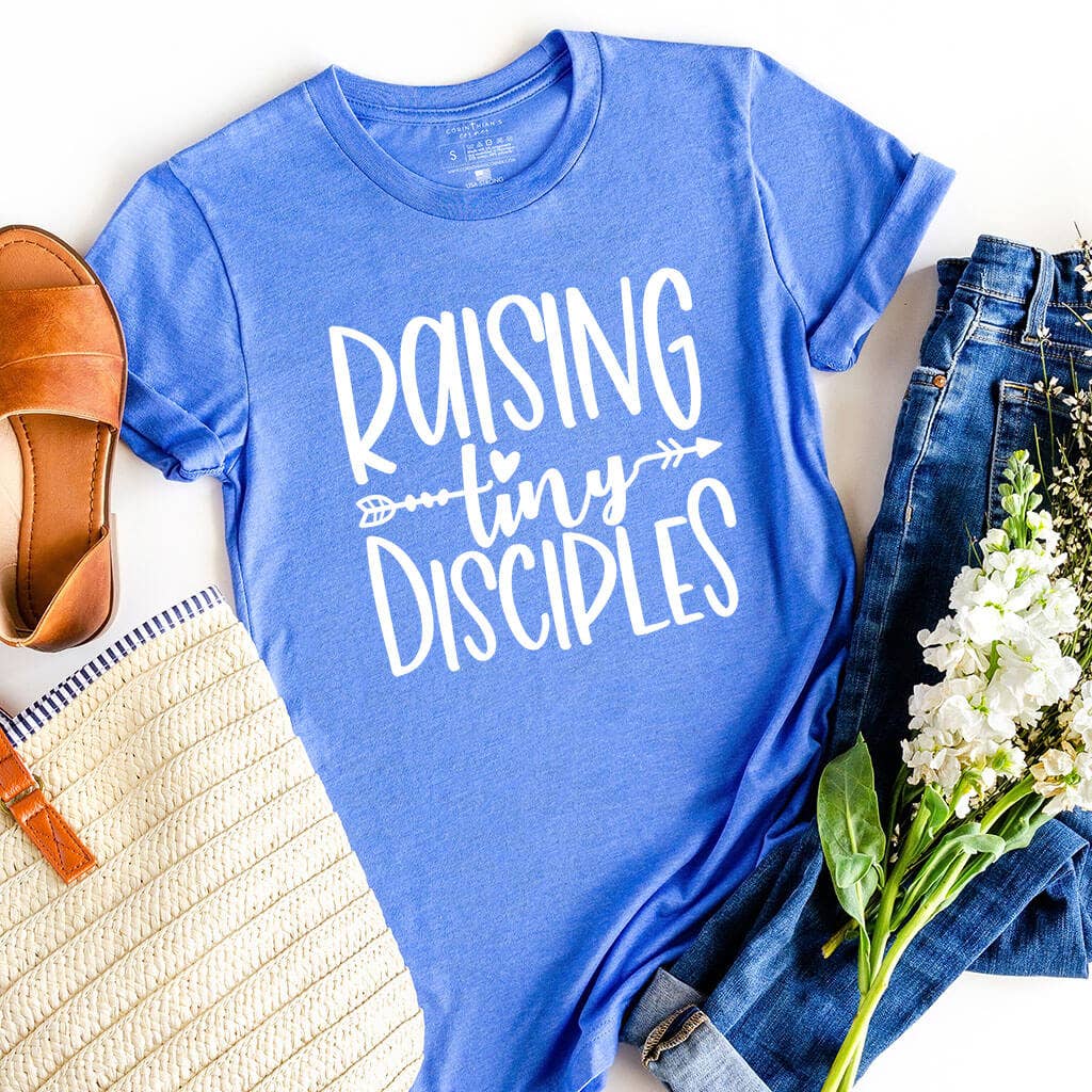 Raising Tiny Disciples Graphic Tee Shirt Hoodie, Sweatshirt | PodTeesHub.com