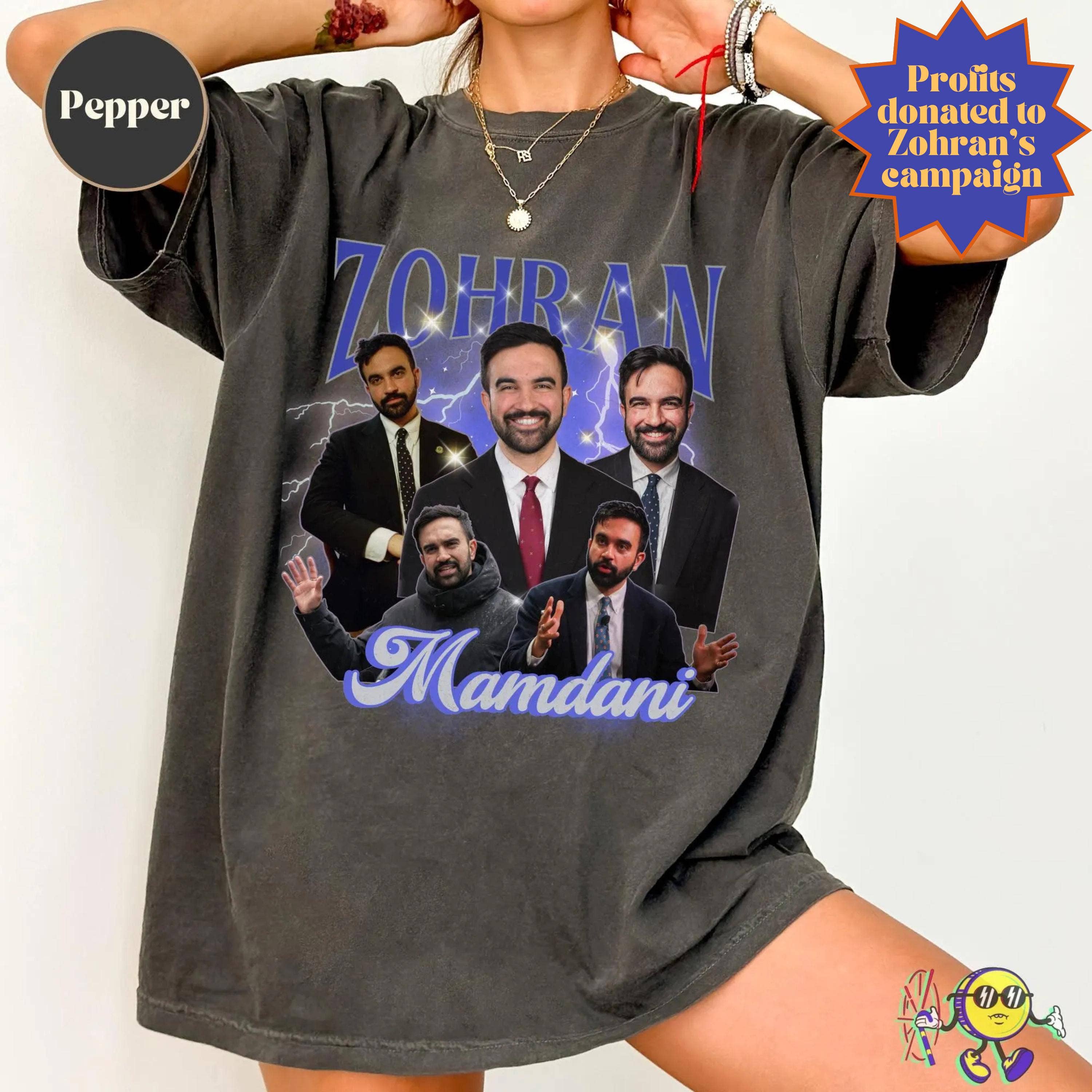 Zohran Mamdani Mayor Campaign Tee - Liberal Newyorker Hoodie, Sweatshirt | PodTeesHub.com