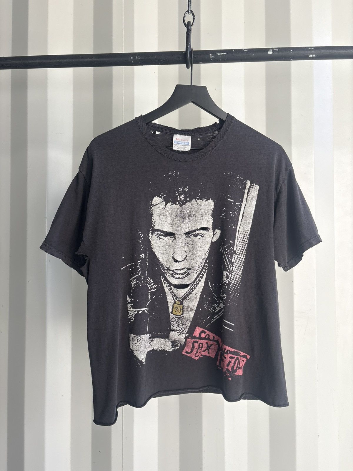Band Thrashed Sex Pistols Faded Distressed Shirt Grunge Band T-Shirts, Hoodie, Sweatshirt