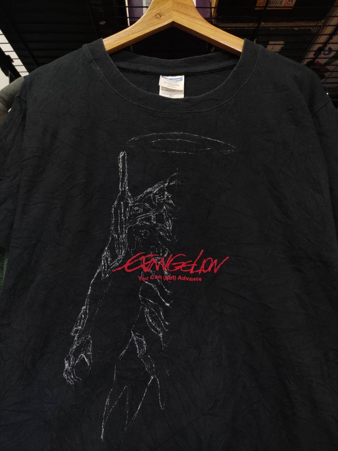 Anime Vtg 00 S Evangelion 2 0 You Can Not Advance Promo T Shirt Hoodie, Sweatshirt | PodTeesHub.com
