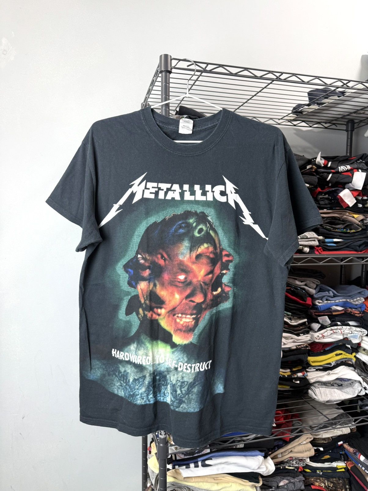 Vintage Style Metallica Self Destruct Band Rock T Shirt Hoodie, Sweatshirt | PodTeesHub.com