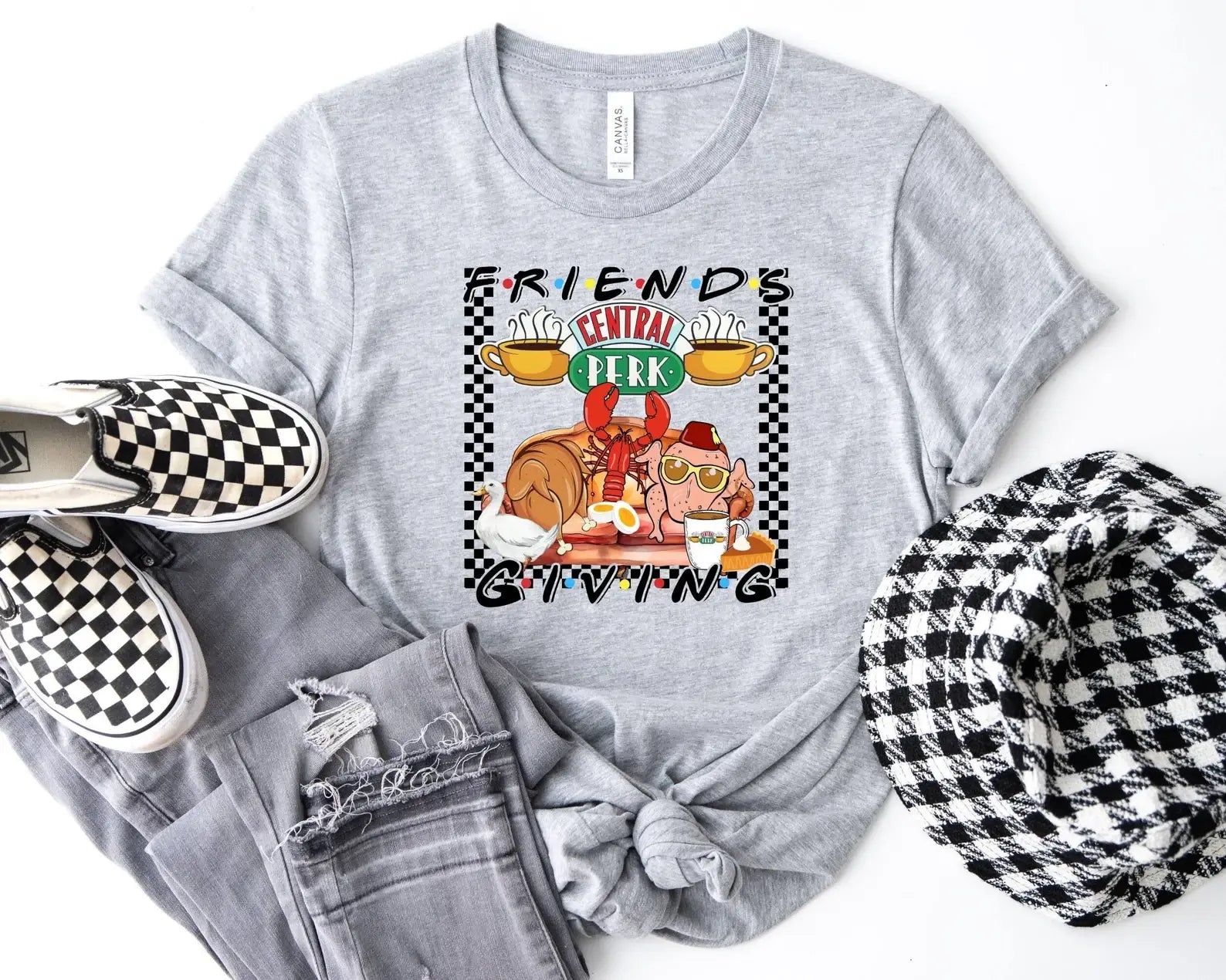 Friendsgiving T-Shirt Hoodie, Sweatshirt | PodTeesHub.com