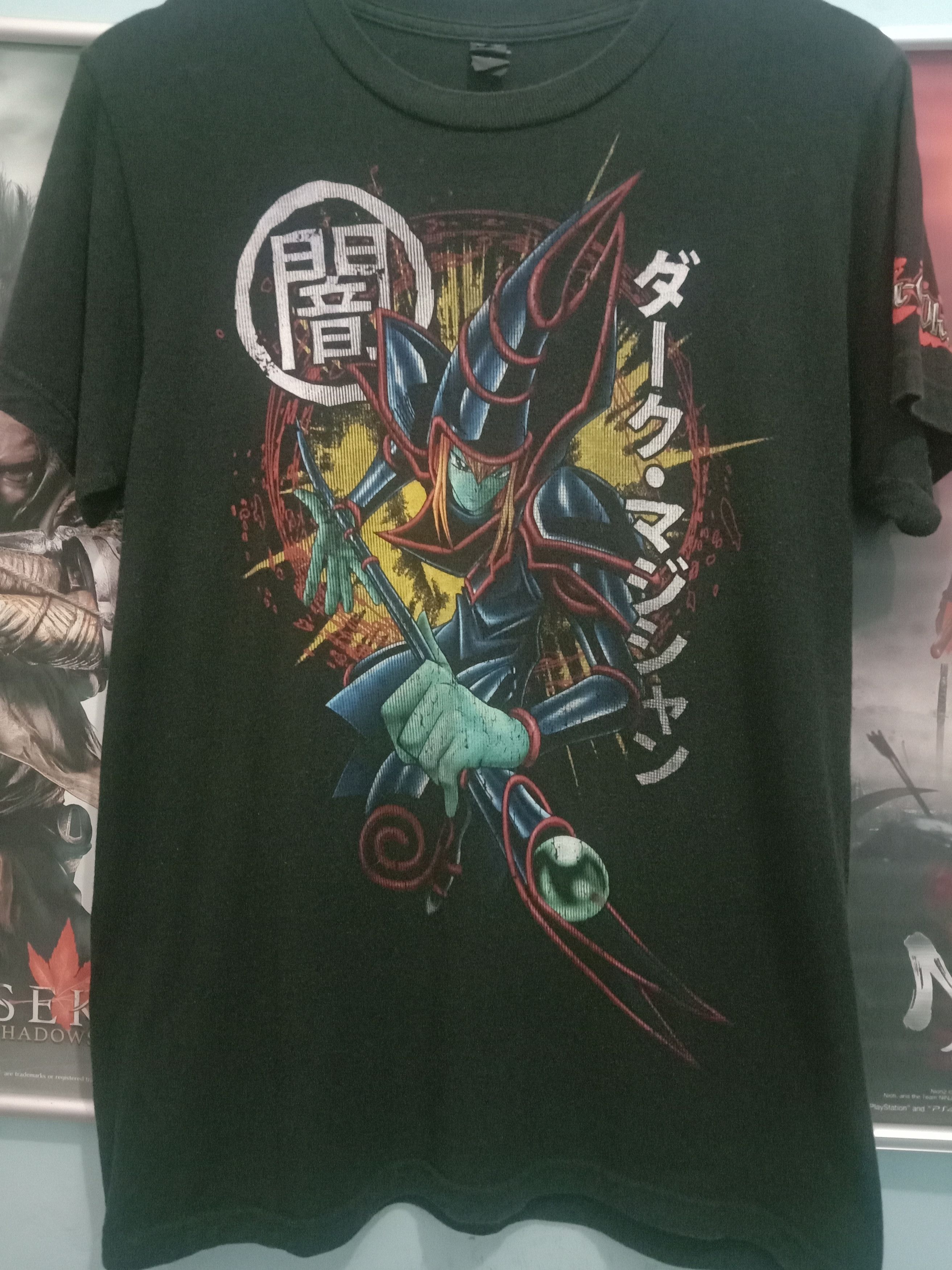 Vintage Yugioh Dark Magician T Shirt Game Anime Manga Rare Vintage Hoodie, Sweatshirt | PodTeesHub.com