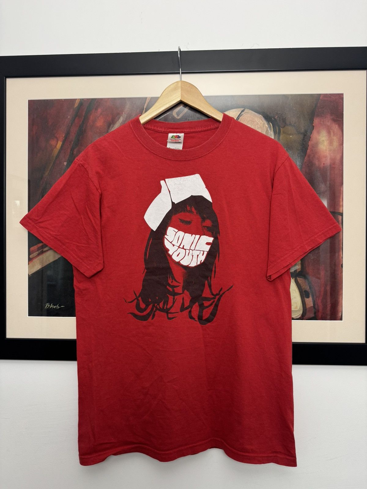 Vintage Sonic Youth Nurse Print 00s Tee Rock Grunge Japanese Vibe Hoodie, Sweatshirt | PodTeesHub.com