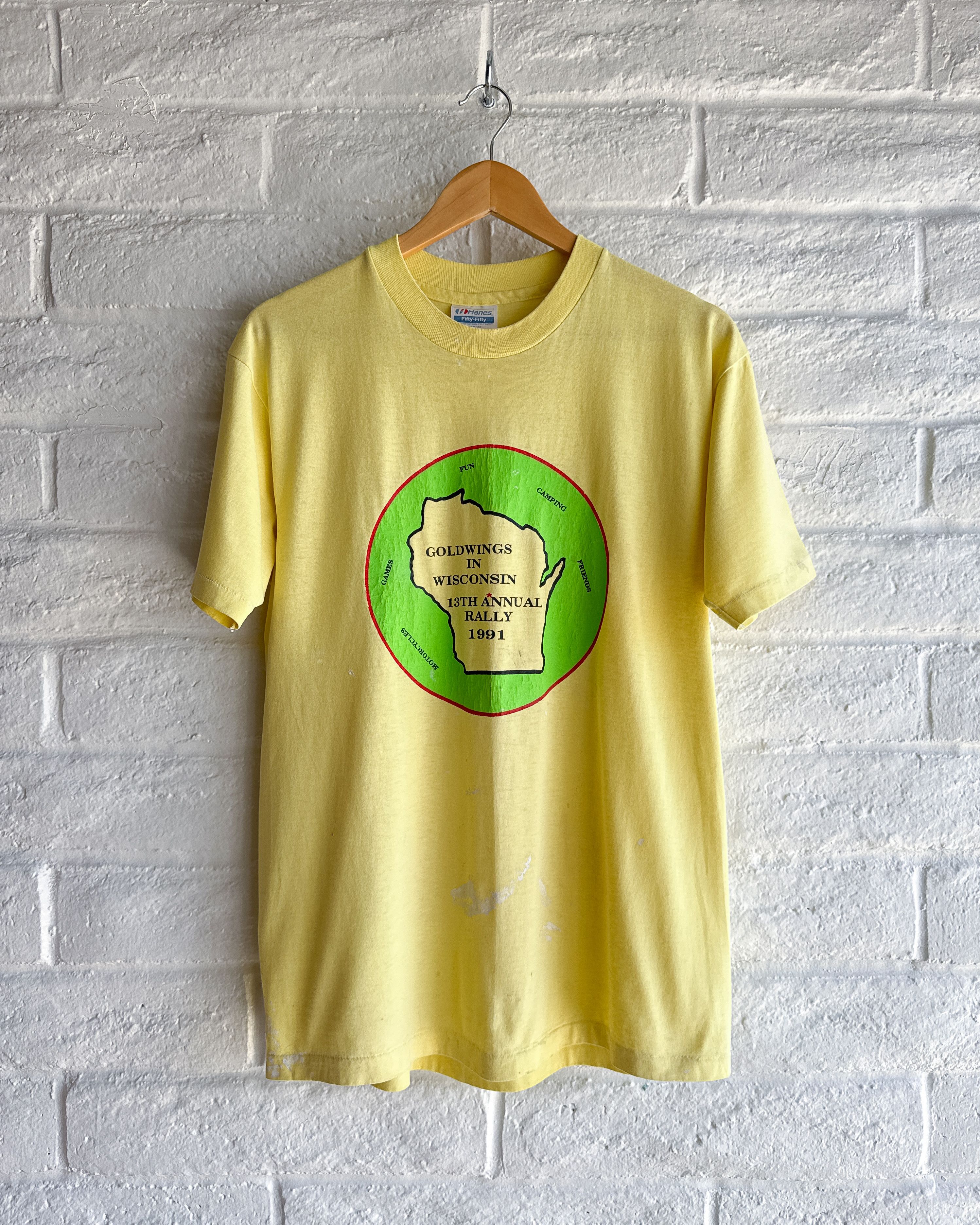 Vintage 90s Honda Goldwings Wisconsin Motorcycle T-Shirts, Hoodie, Sweatshirt