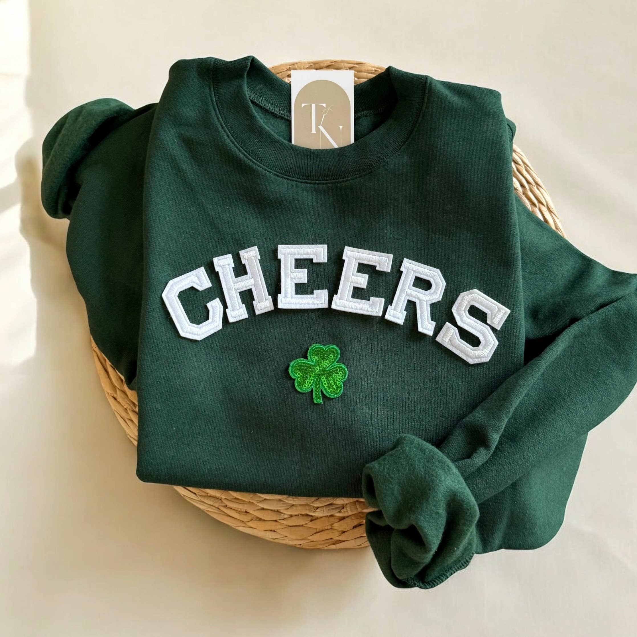 Cheers Saint Patricks Day Sweatshirt T-Shirts, Hoodie | PodTeesHub.com