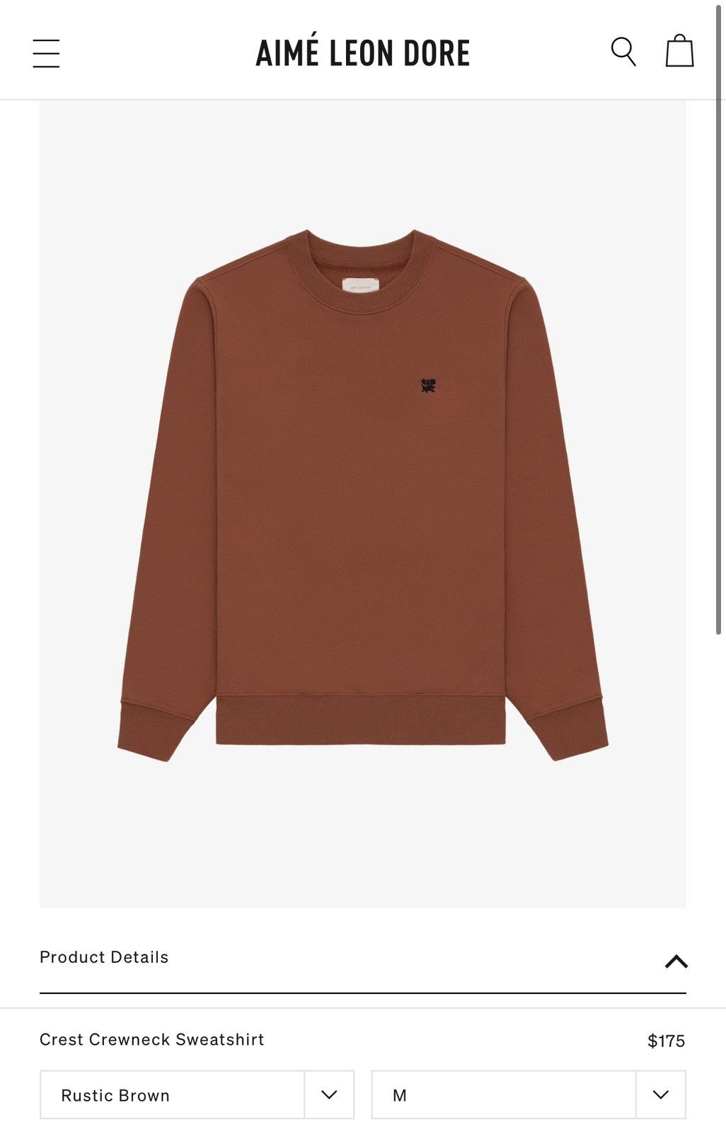 Leon Dore Aime Leon Dore Crest Logo Crewneck Sweater T-Shirts, Hoodie, Sweatshirt | PodTeesHub.com