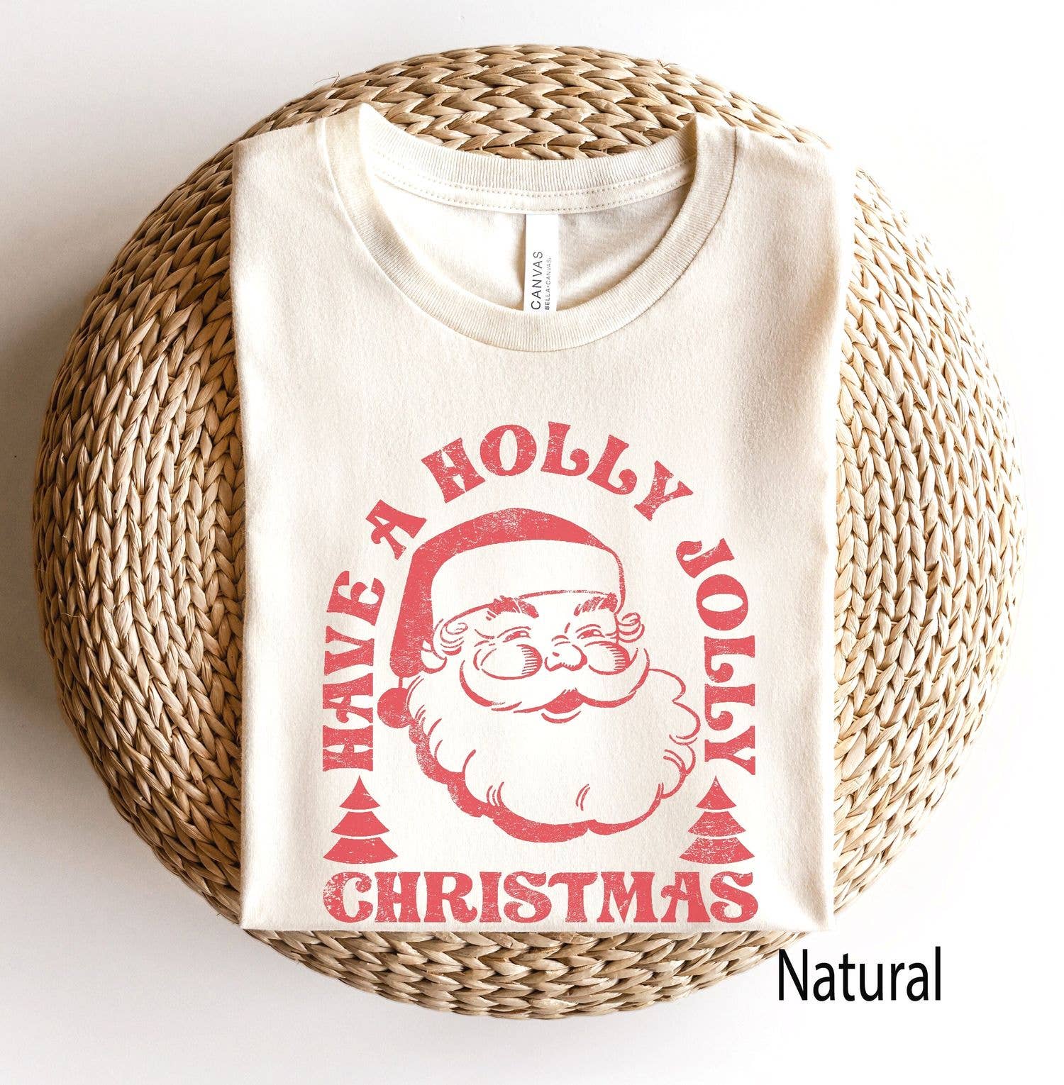 Vintage Santa Graphic Tee - Merry Christmas Classic Shirt Hoodie, Sweatshirt | PodTeesHub.com