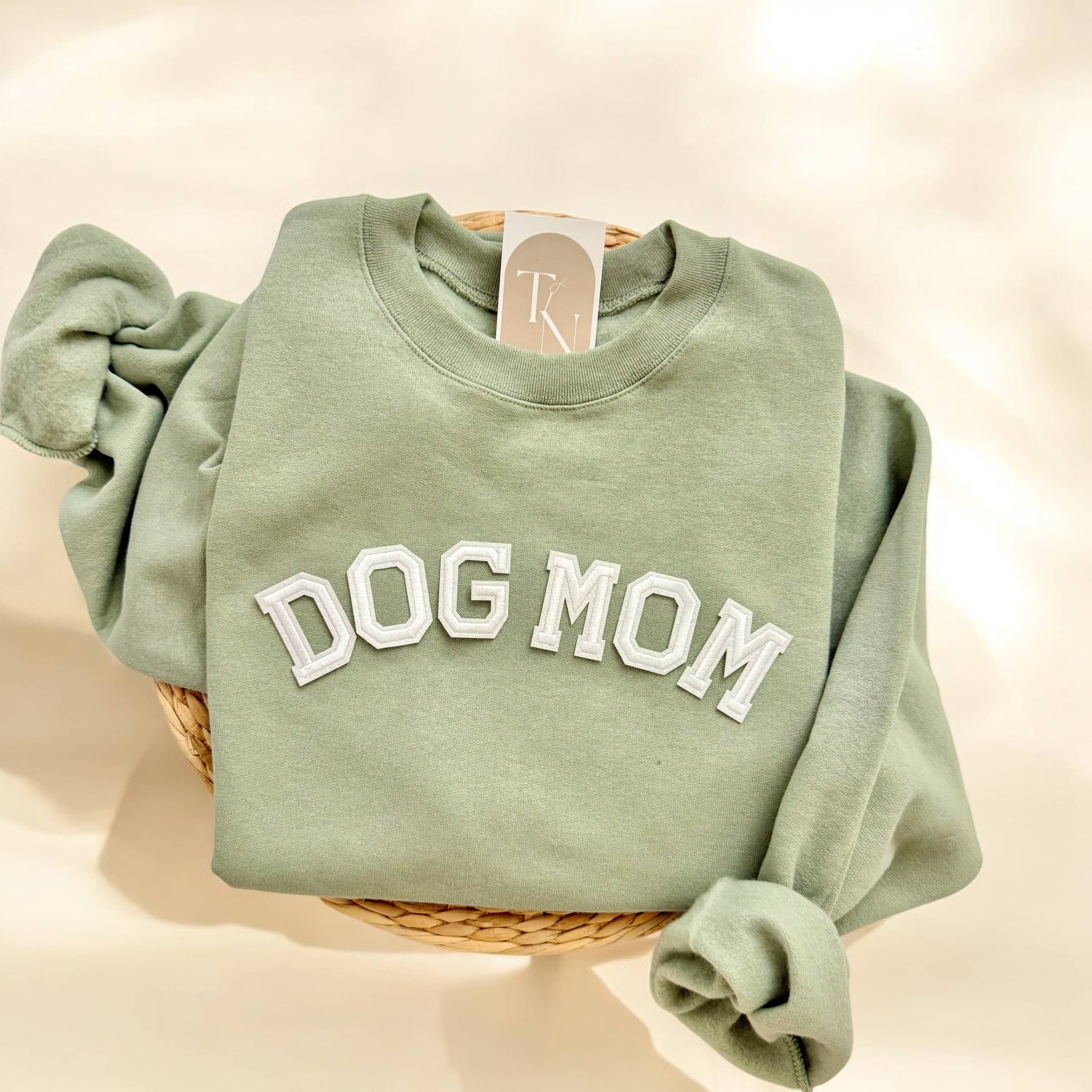 Dog Mom Crewneck Sweatshirt, Dog Mom Gifts T-Shirts, Hoodie | PodTeesHub.com